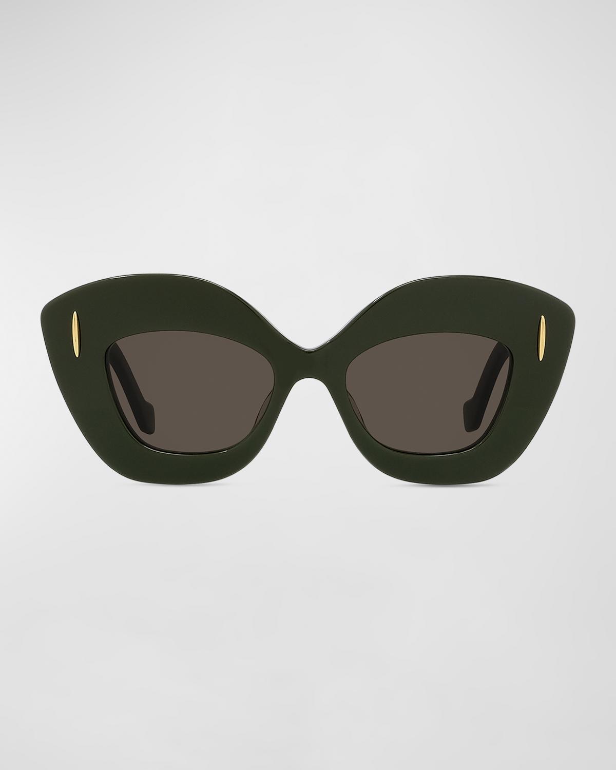 Anagram Acetate Butterfly Sunglasses