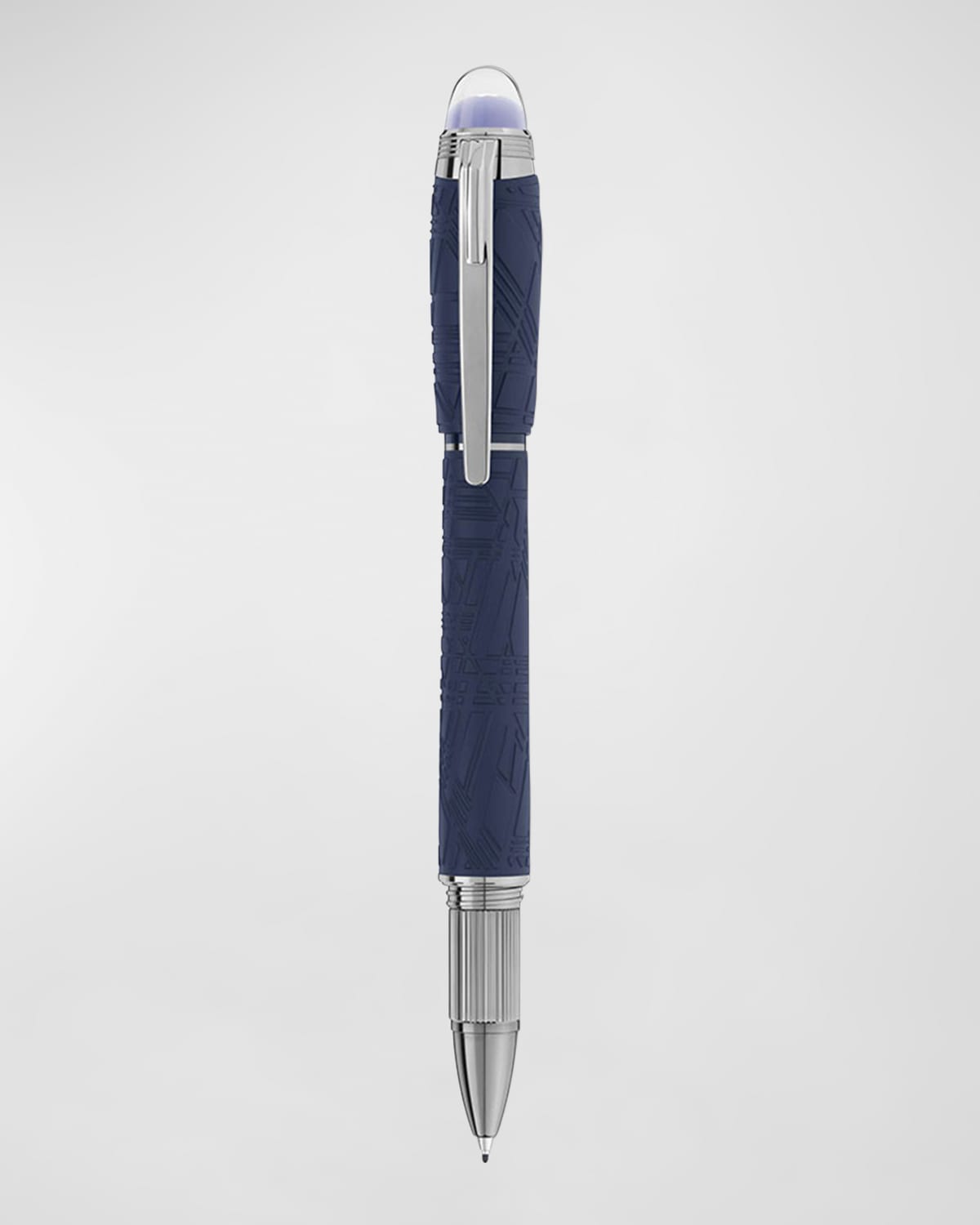 Shop Montblanc Men's Starwalker Spaceblue Resin Fineliner Pen In Blue