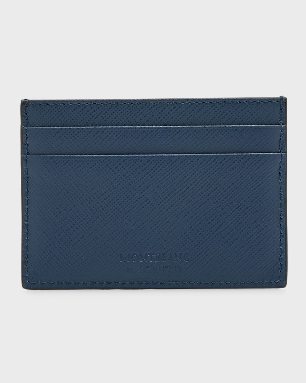 Men's Sartorial Saffiano Leather Card Holder