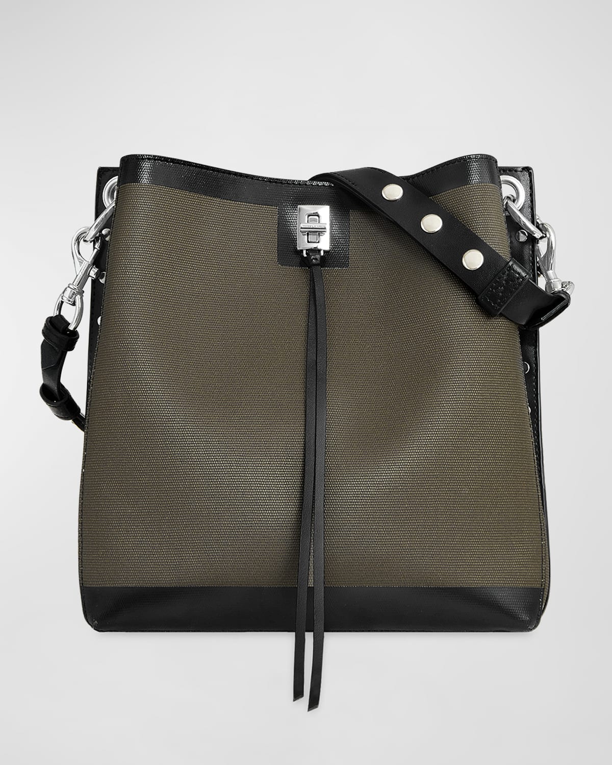 Rebecca minkoff studded leather shoulder bag store