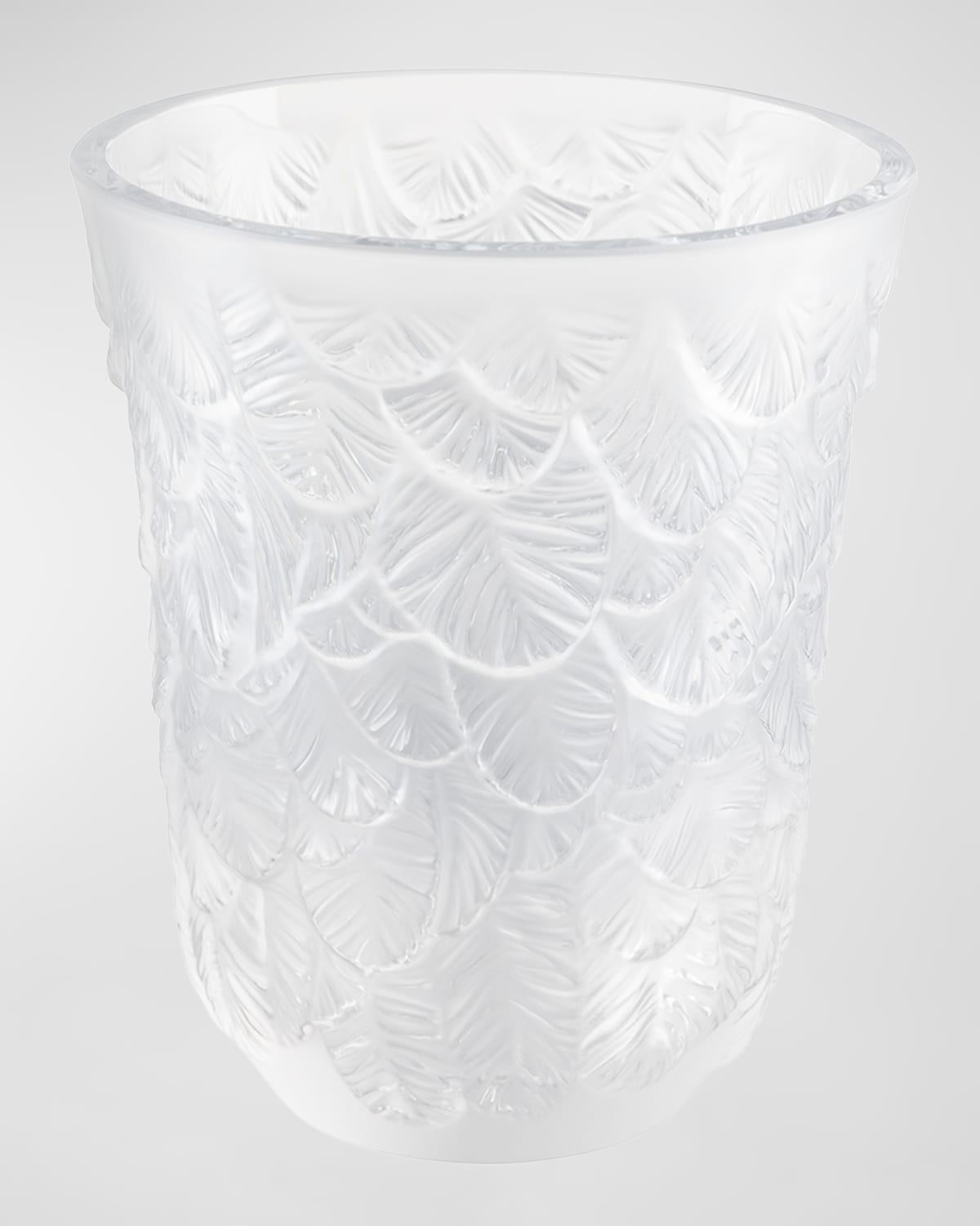 Lalique Grand-duc Votive, Large In Clear