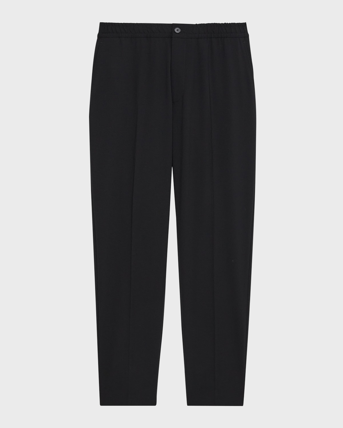 Theory Men's Mayer Stretch Wool Pants In Black