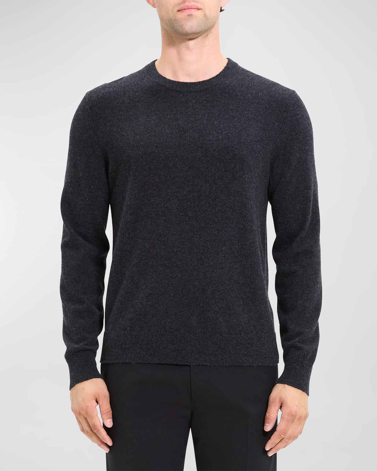 Shop Theory Men's Hilles Sweater In Cashmere In Pstl Melng