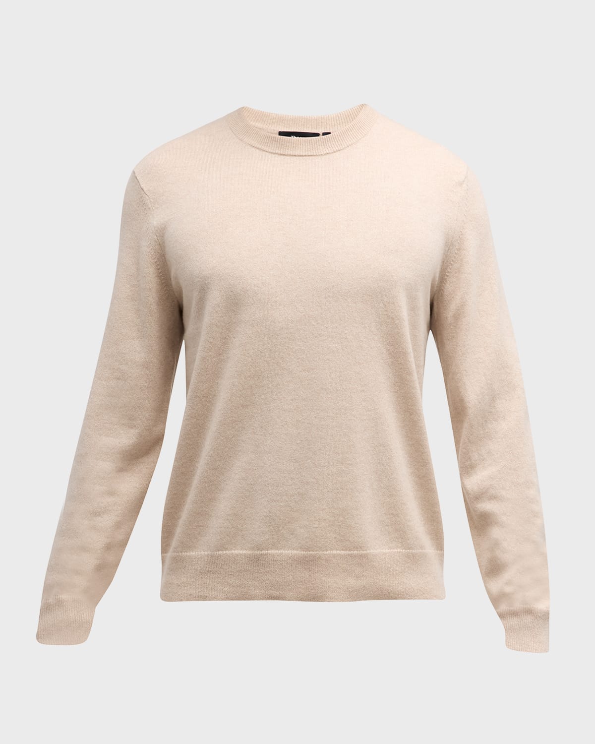 Shop Theory Men's Hilles Sweater In Cashmere In Wheat