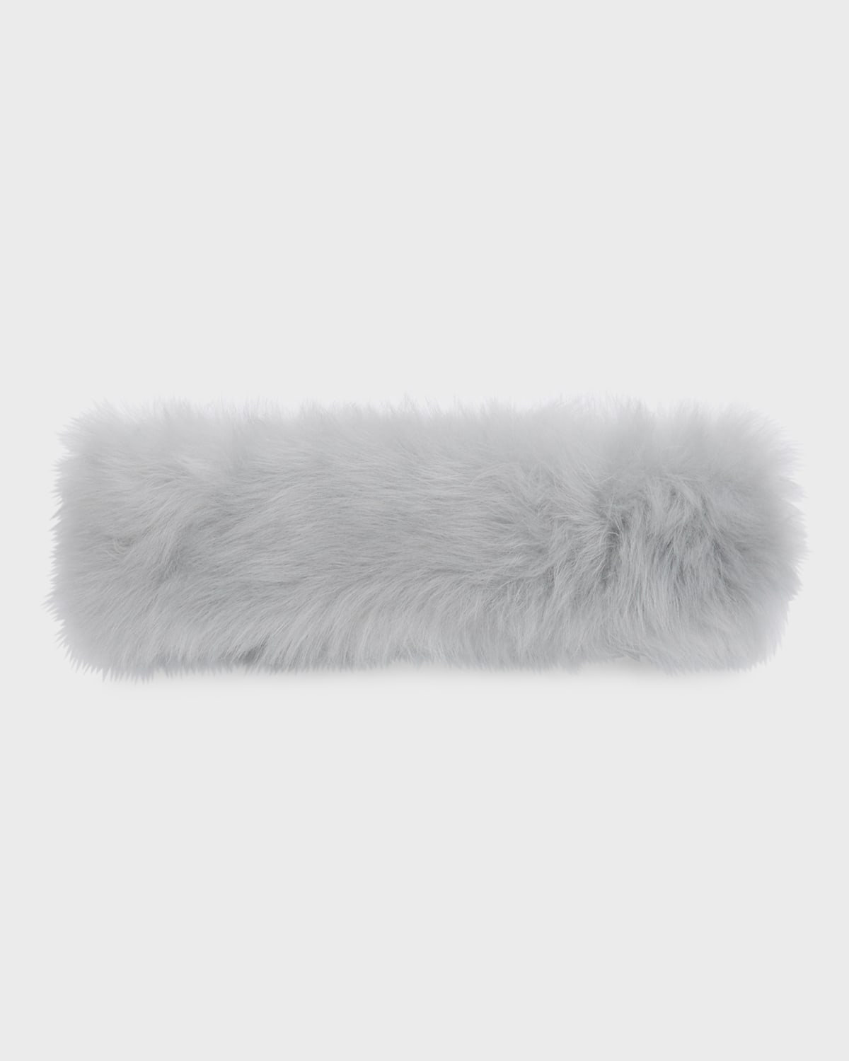 Gorski Toscana Shearling Headband In Black