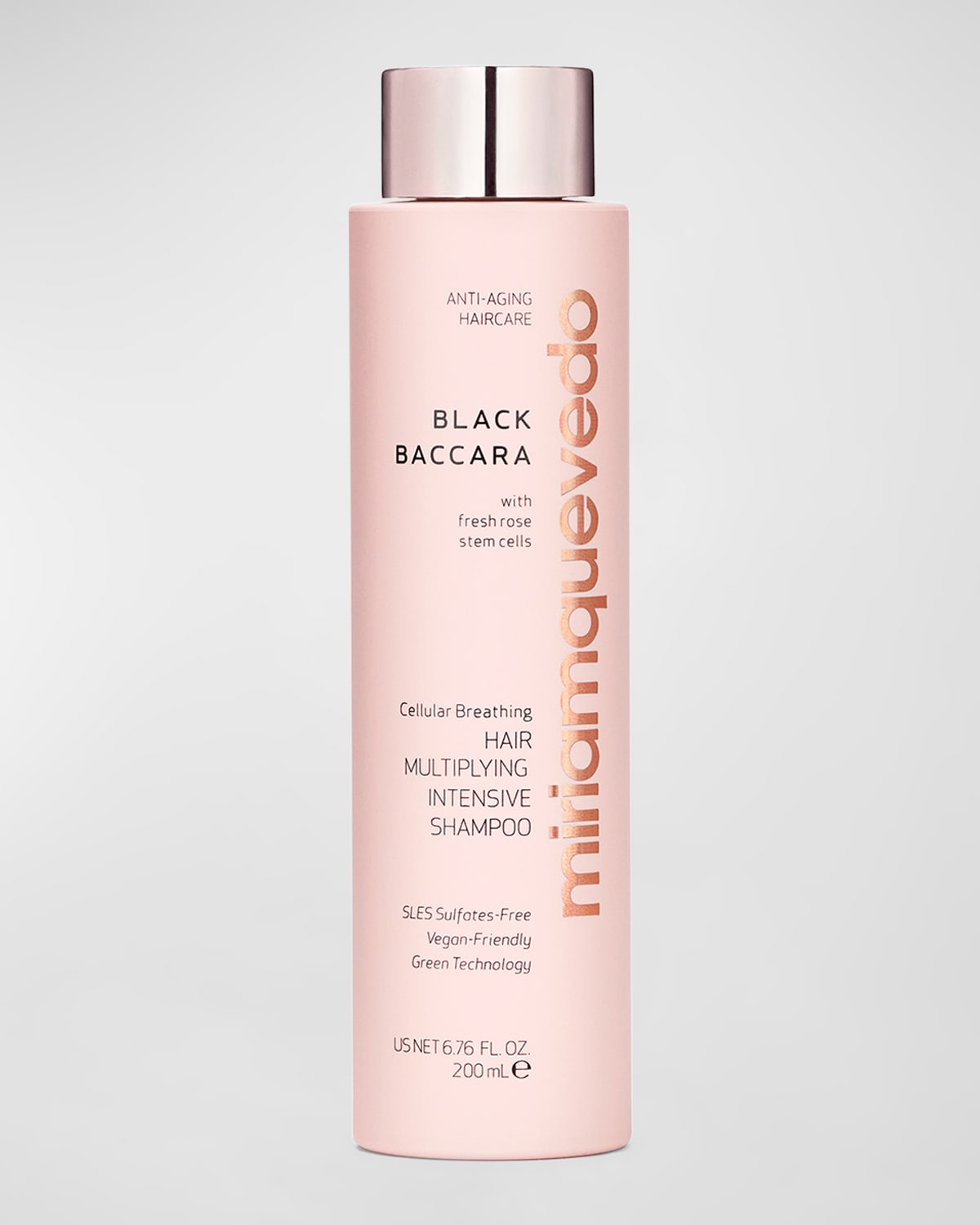 Shop Miriam Quevedo Black Baccara Cellular Breathing Hair Multiplying Intensive Shampoo, 6.8 Oz./200ml