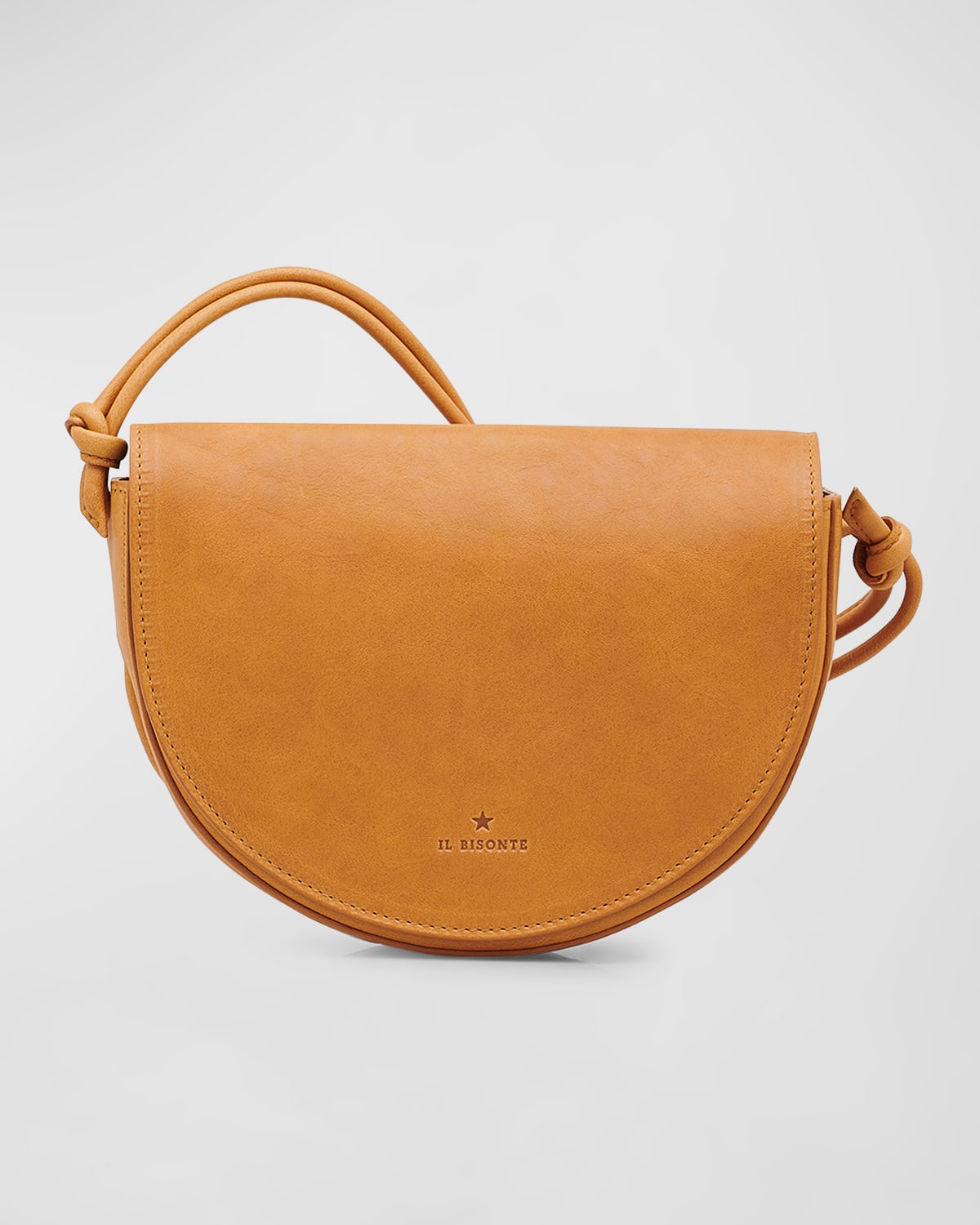 Snodo Flap Leather Crossbody Bag