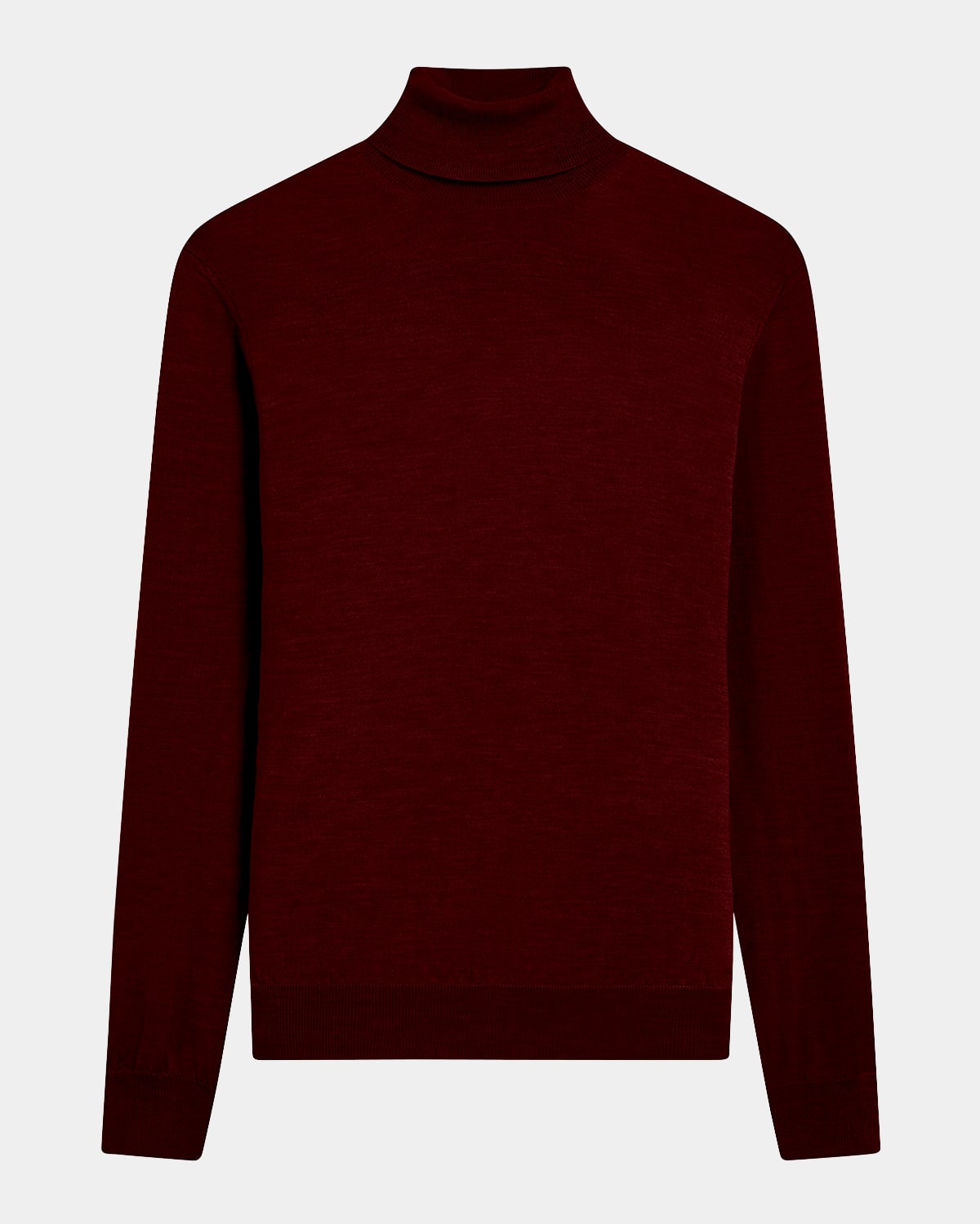 BUGATCHI MEN'S SOLID WOOL TURTLENECK