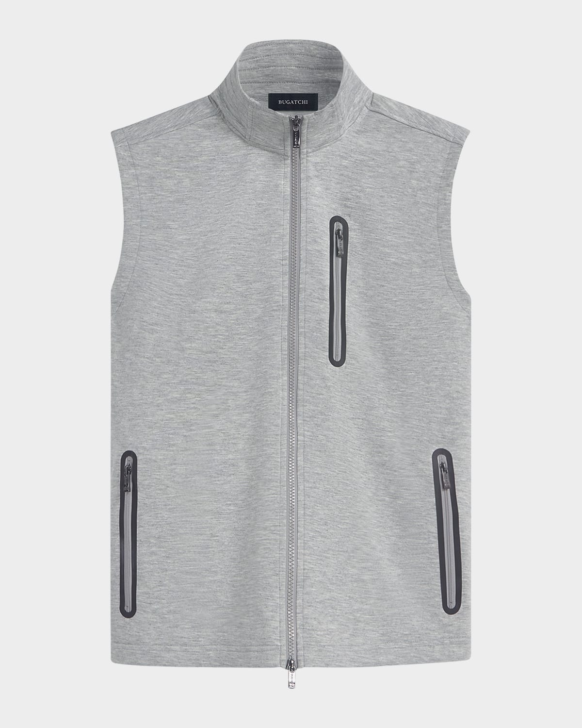 Men's Mock-Neck Knit Vest