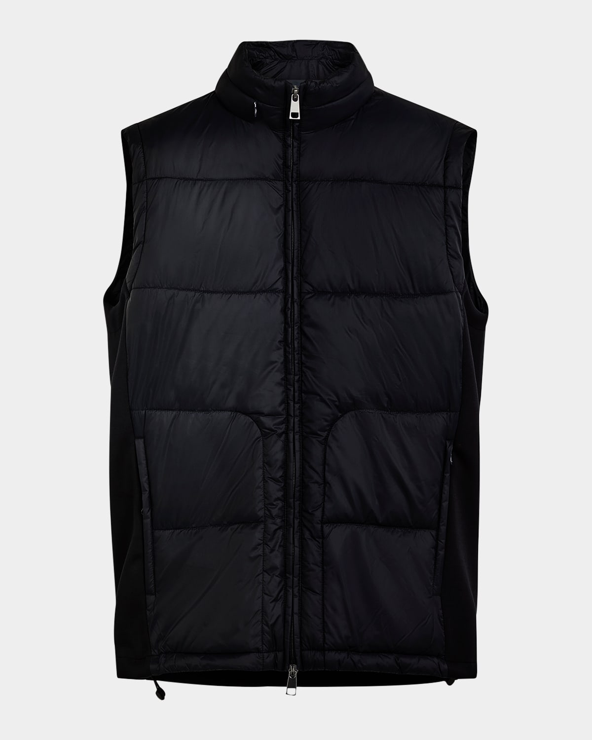 Men's Padded Nylon Knit Vest