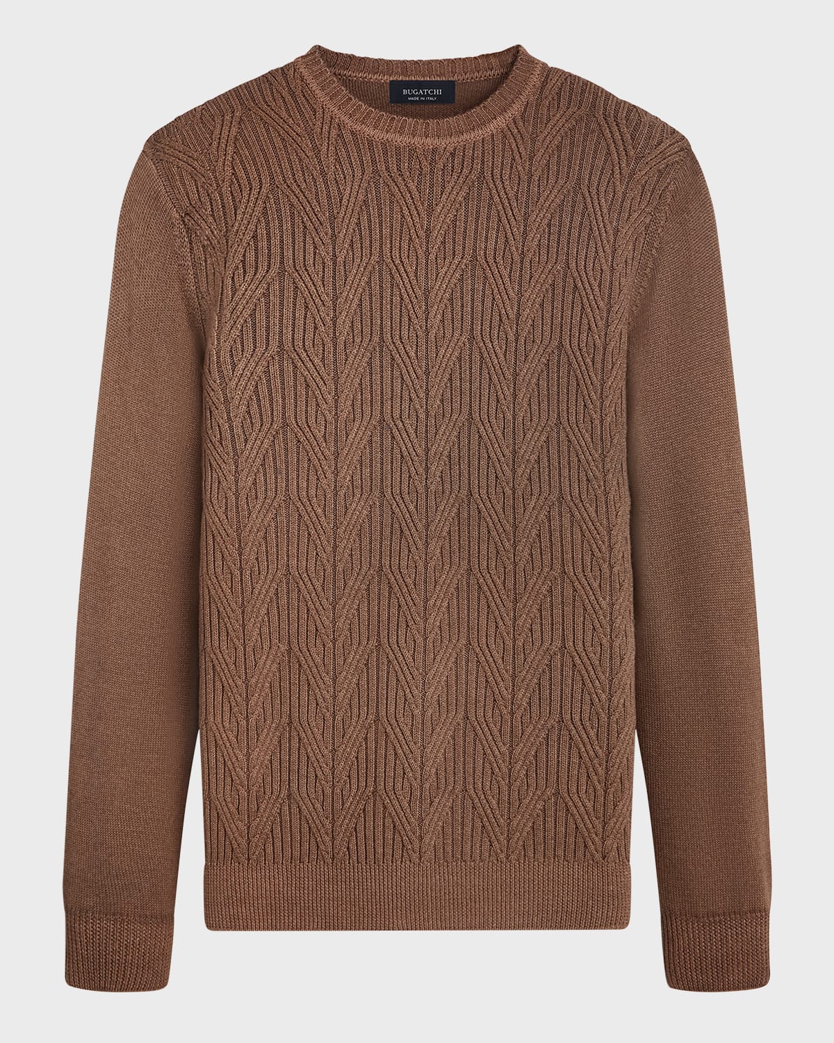 BUGATCHI MEN'S WOOL KNIT SWEATER