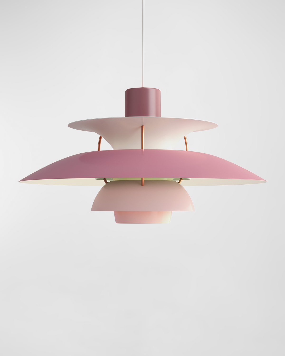 Louis Poulsen Ph 5 Pendant Light In Pink