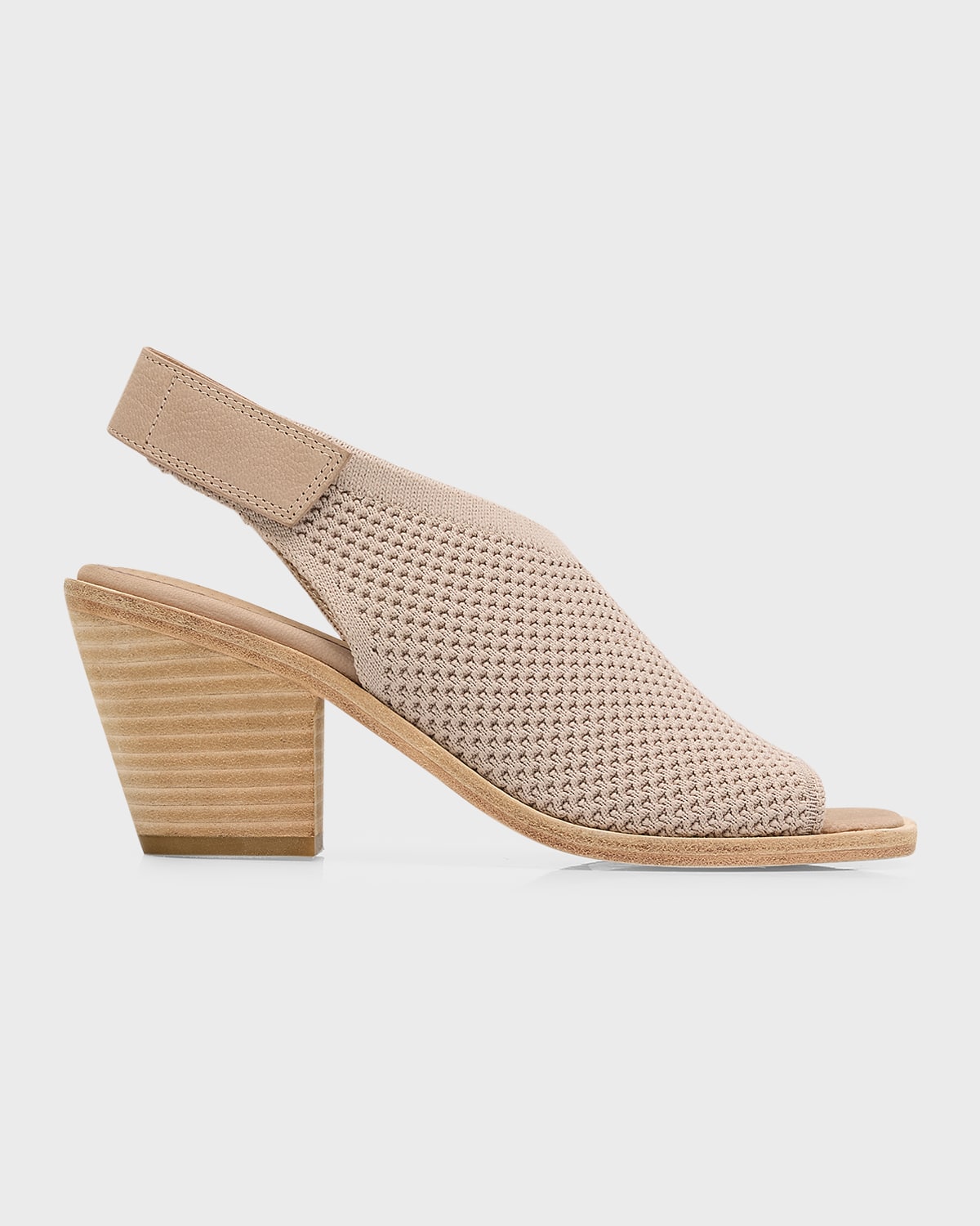 Shop Eileen Fisher Avil Knit Slingback Sandals In Blush