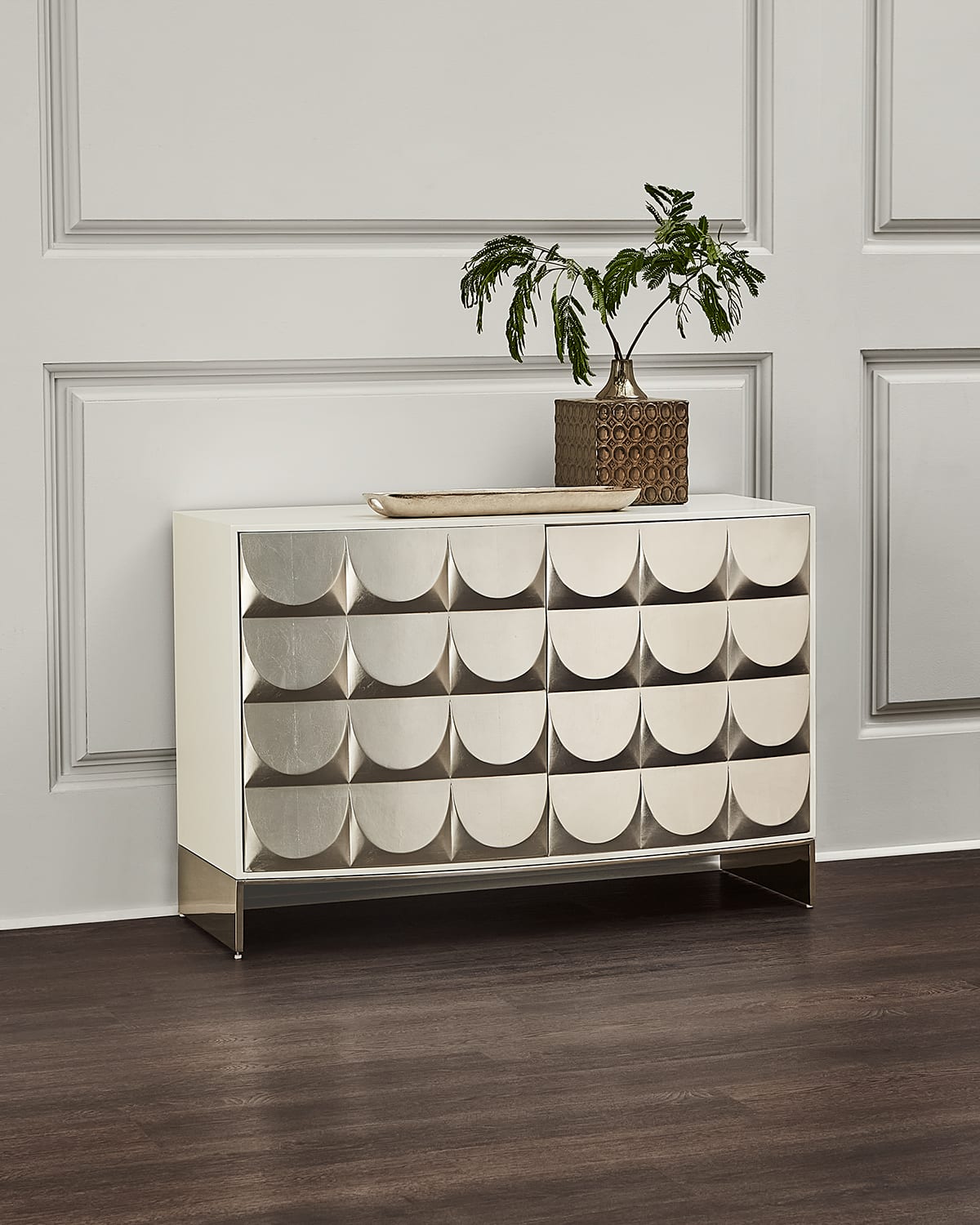 Bernhardt Calliope 2-door Chest In White