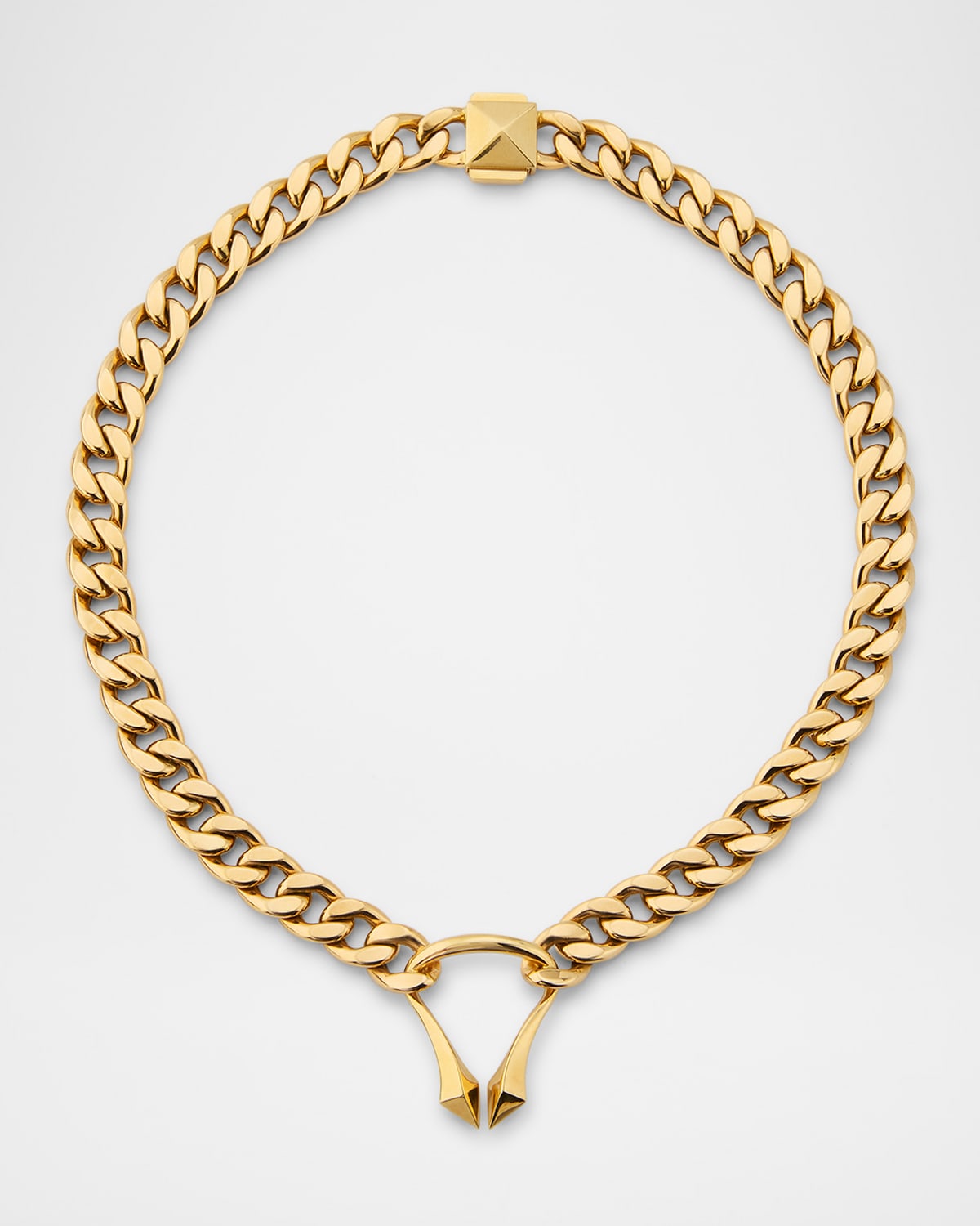 18K Yellow Gold Chain Necklace