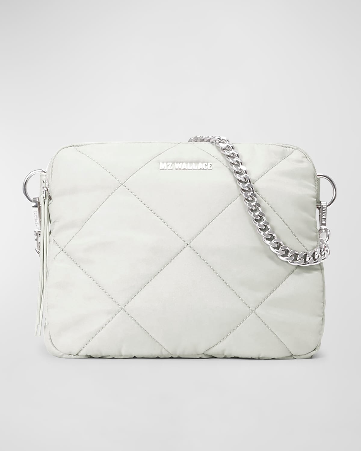 Madison Quilted Flat Crossbody Bag