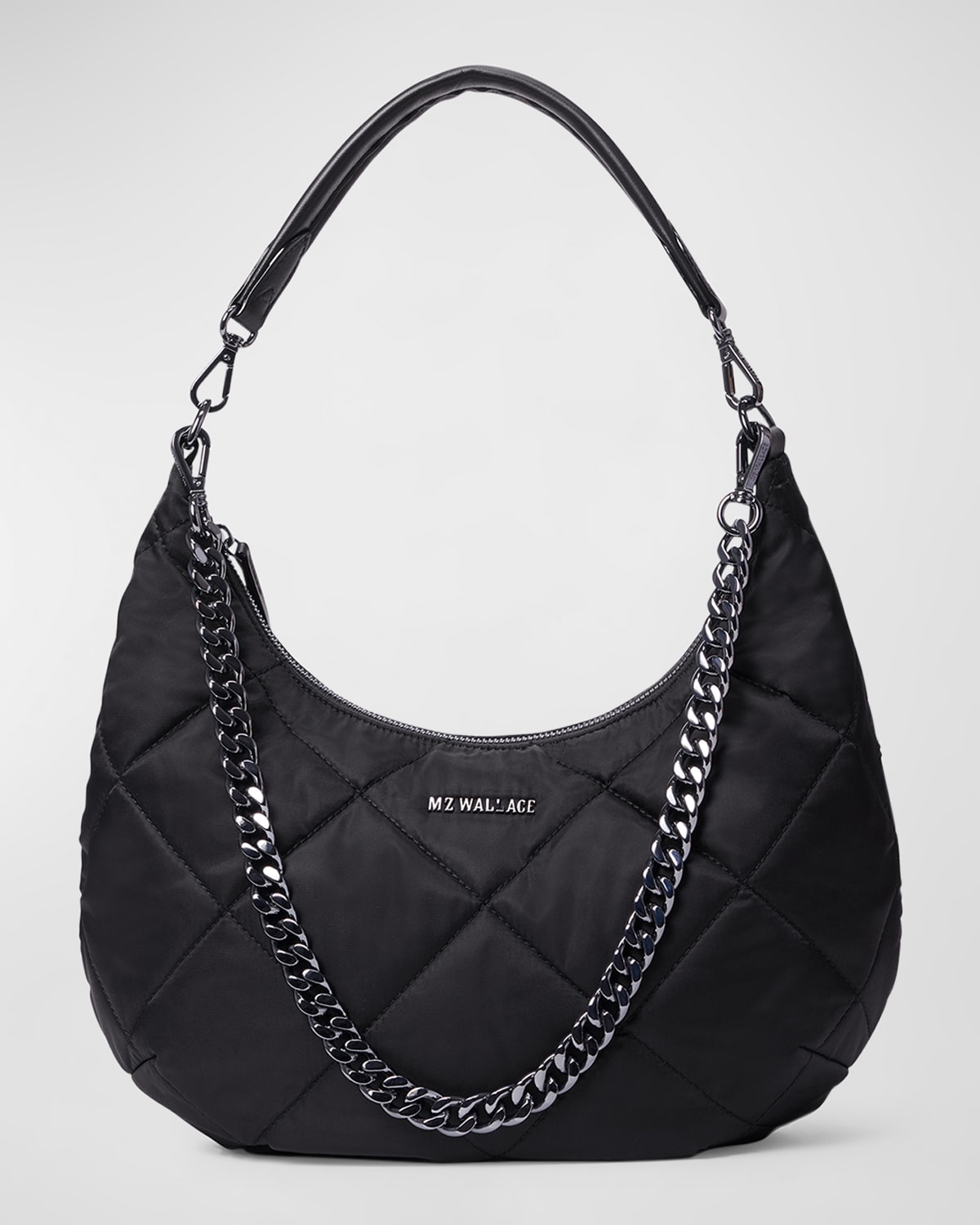 Bowery Quilted Nylon Shoulder Bag