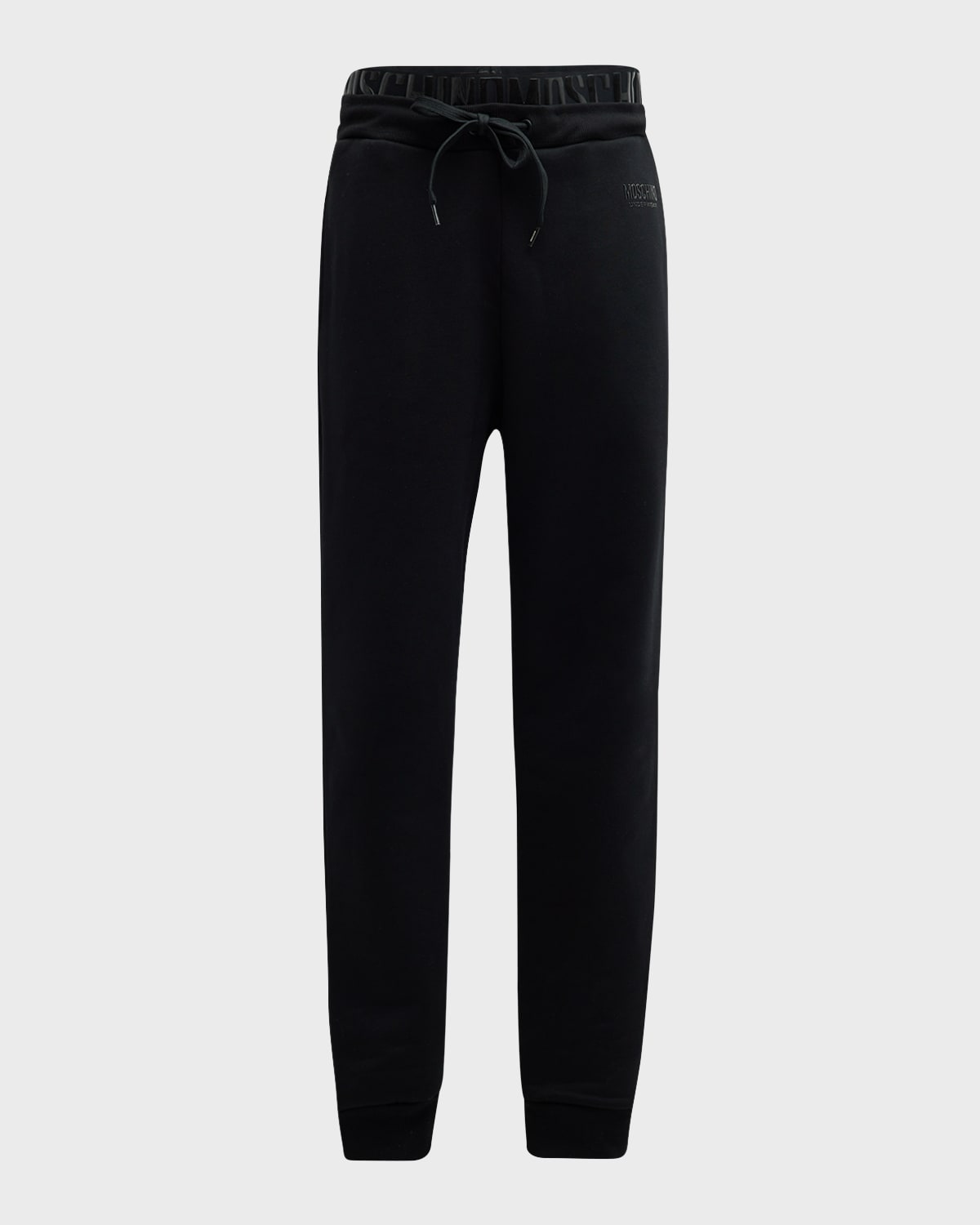 Men's Matte Logo-Waist Sweatpants