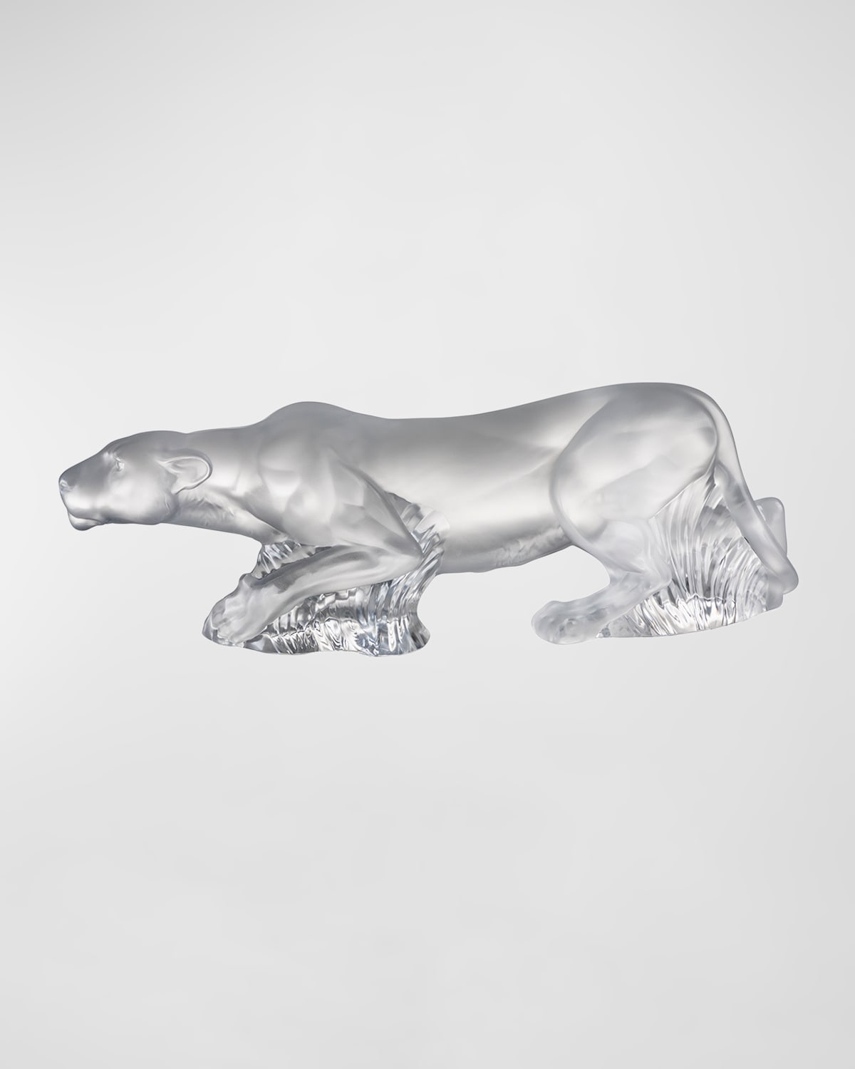Lalique Crystal Timbavati Lioness Sculpture