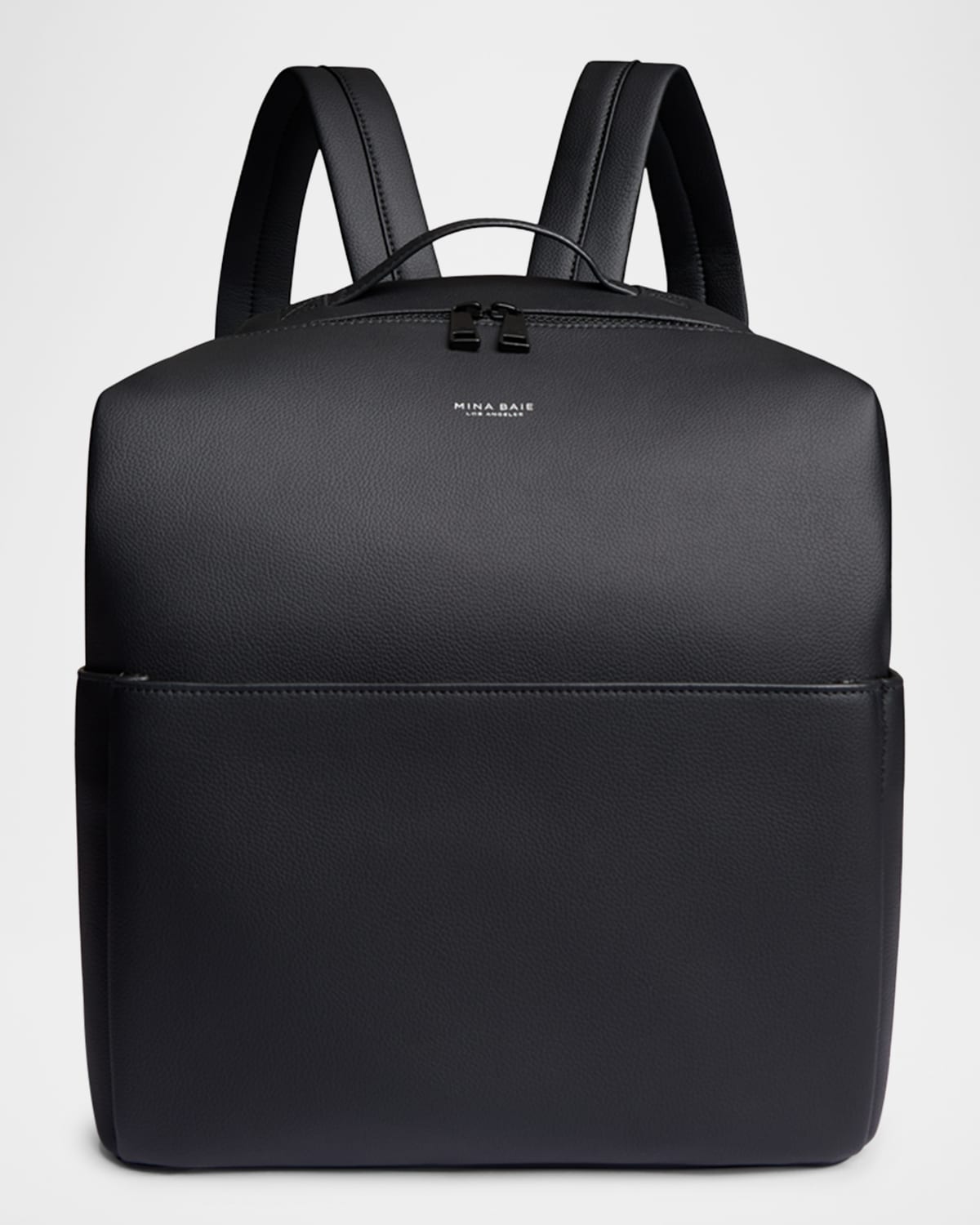 Mina Baie Stevie Vegan Bundle Diaper Bag In Black/black