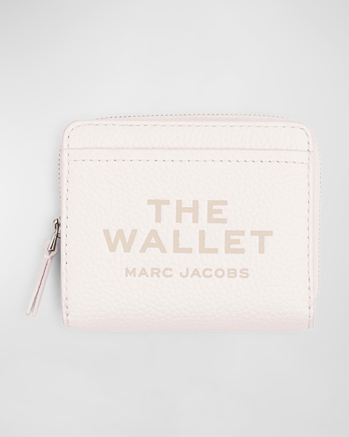 Marc Jacobs The Leather Mini Compact Wallet In Cotton