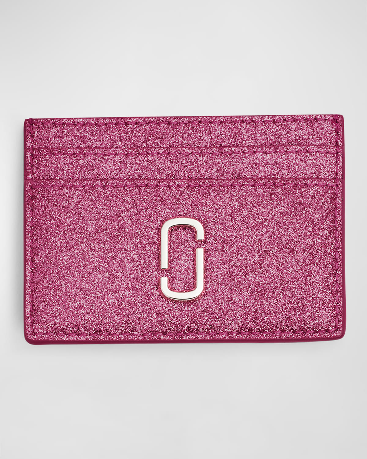 MARC JACOBS THE GALACTIC GLITTER J MARC CARD CASE 