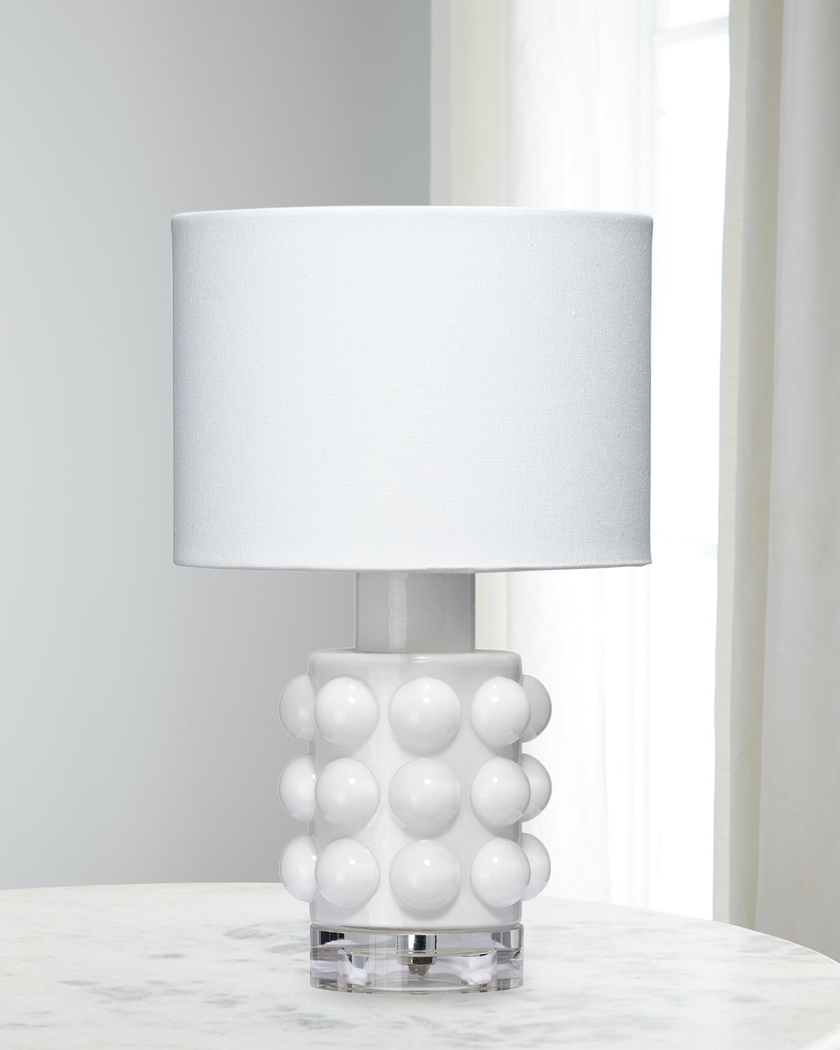Jamie Young Seltzer Table Lamp In White