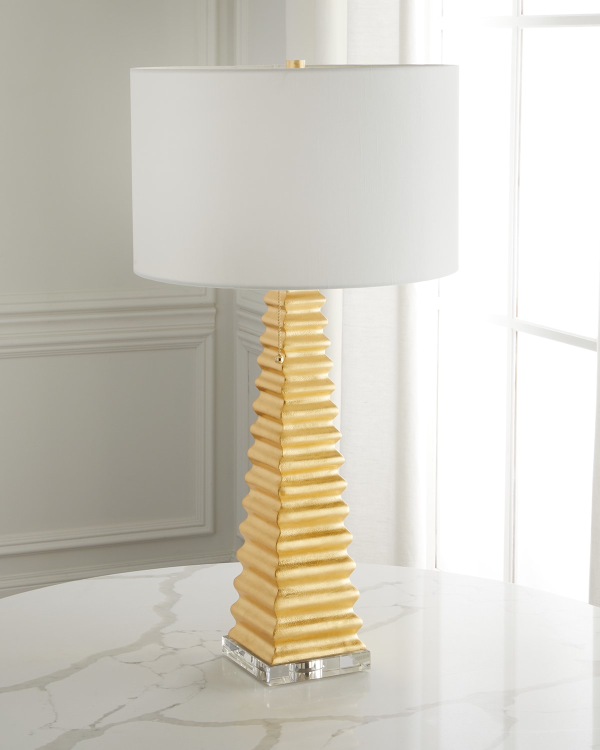 Old World Design Jonas 32" Golden Table Lamp