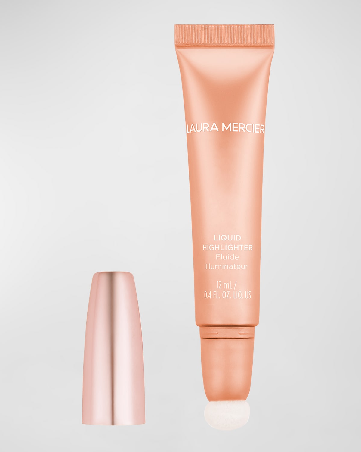 Shop Laura Mercier Roseglow Liquid Highlighter, 0.4 Oz. In Peach