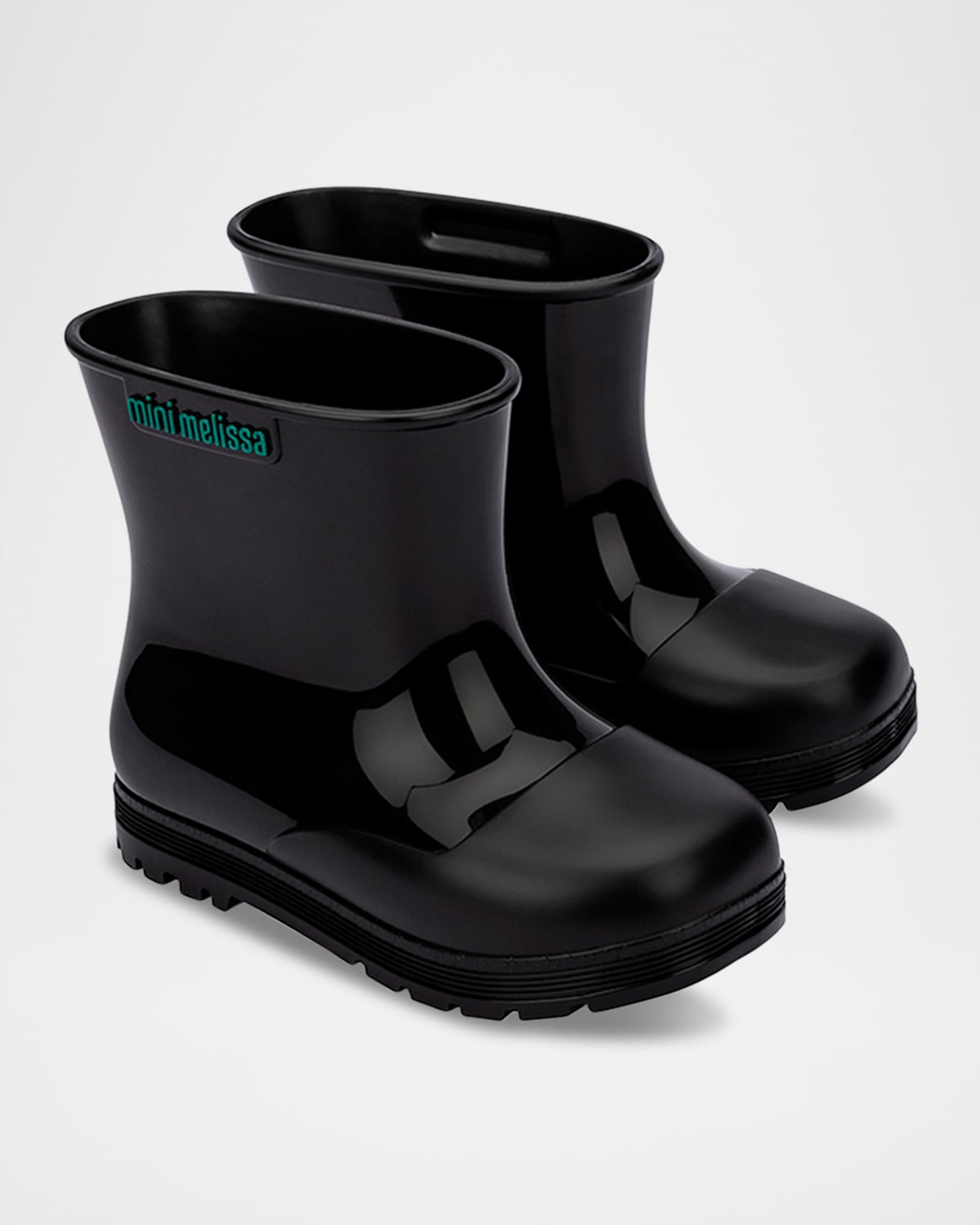 Melissa Kids' Girl's Slip-on Rain Boots, Baby/toddler In Black
