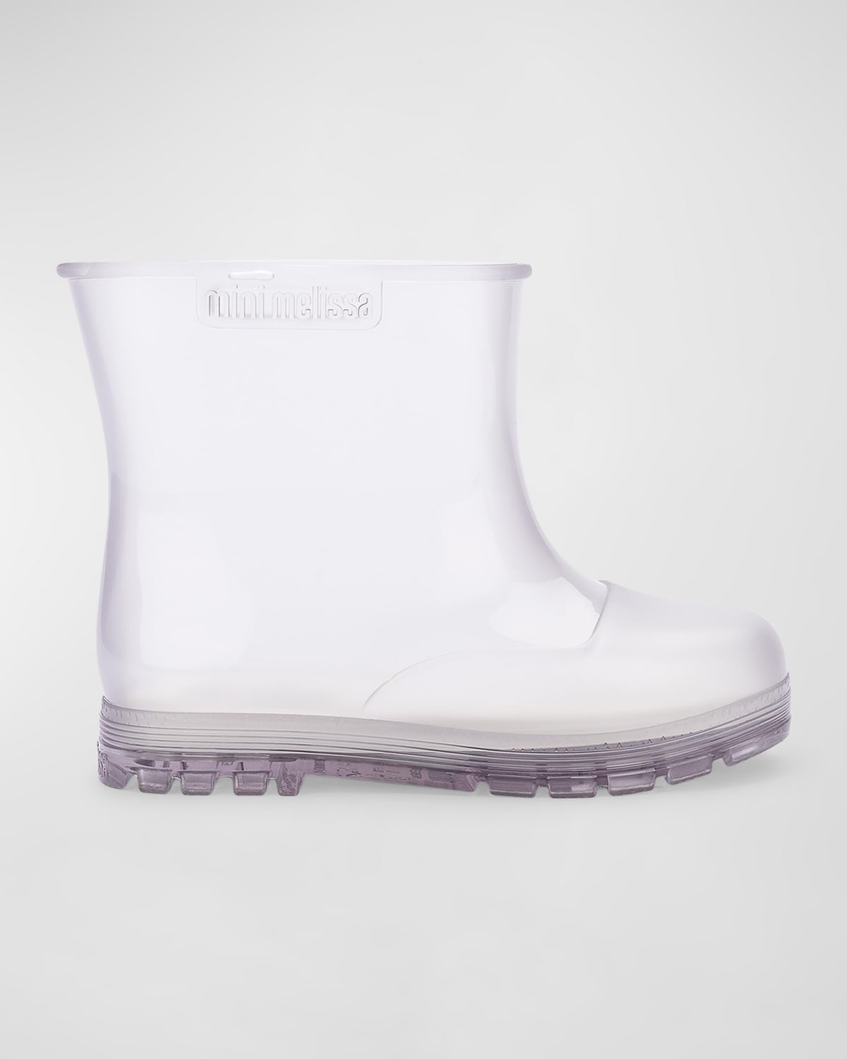 Melissa Girl's Slip-on Rain Boots, Baby/toddler In Clear