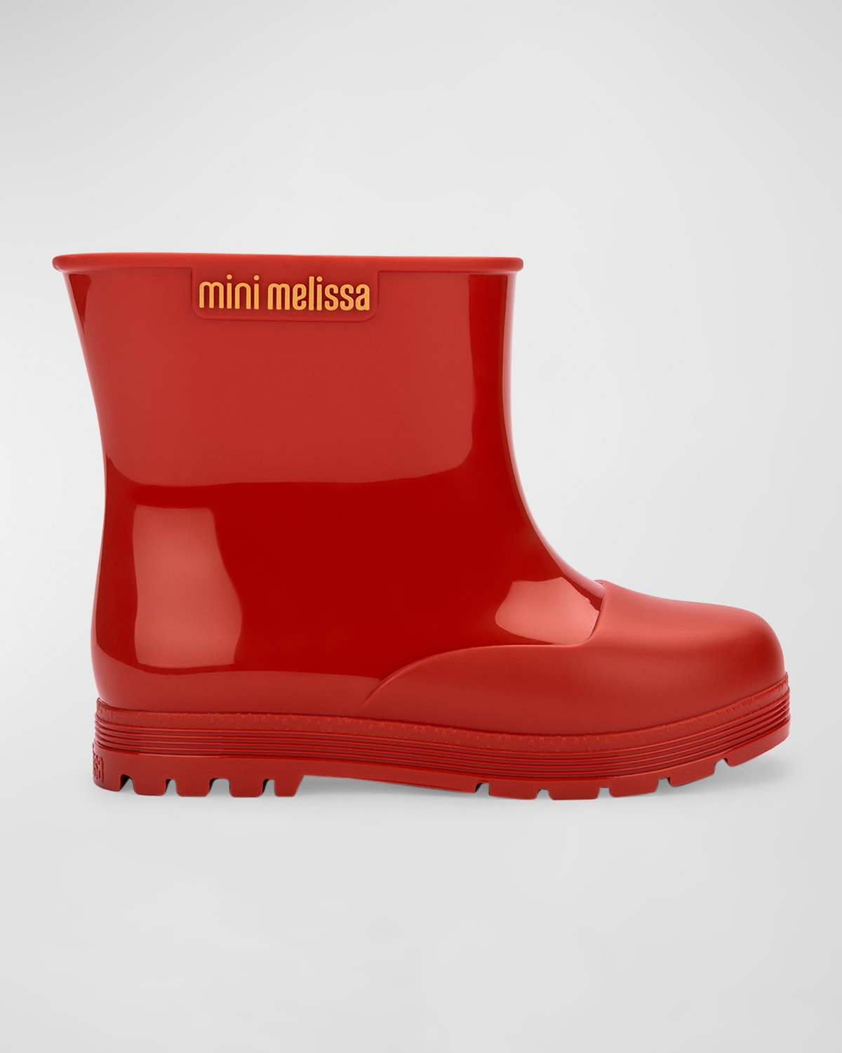 Melissa Kids' Girl's Slip-on Rain Boots, Baby/toddler In Red