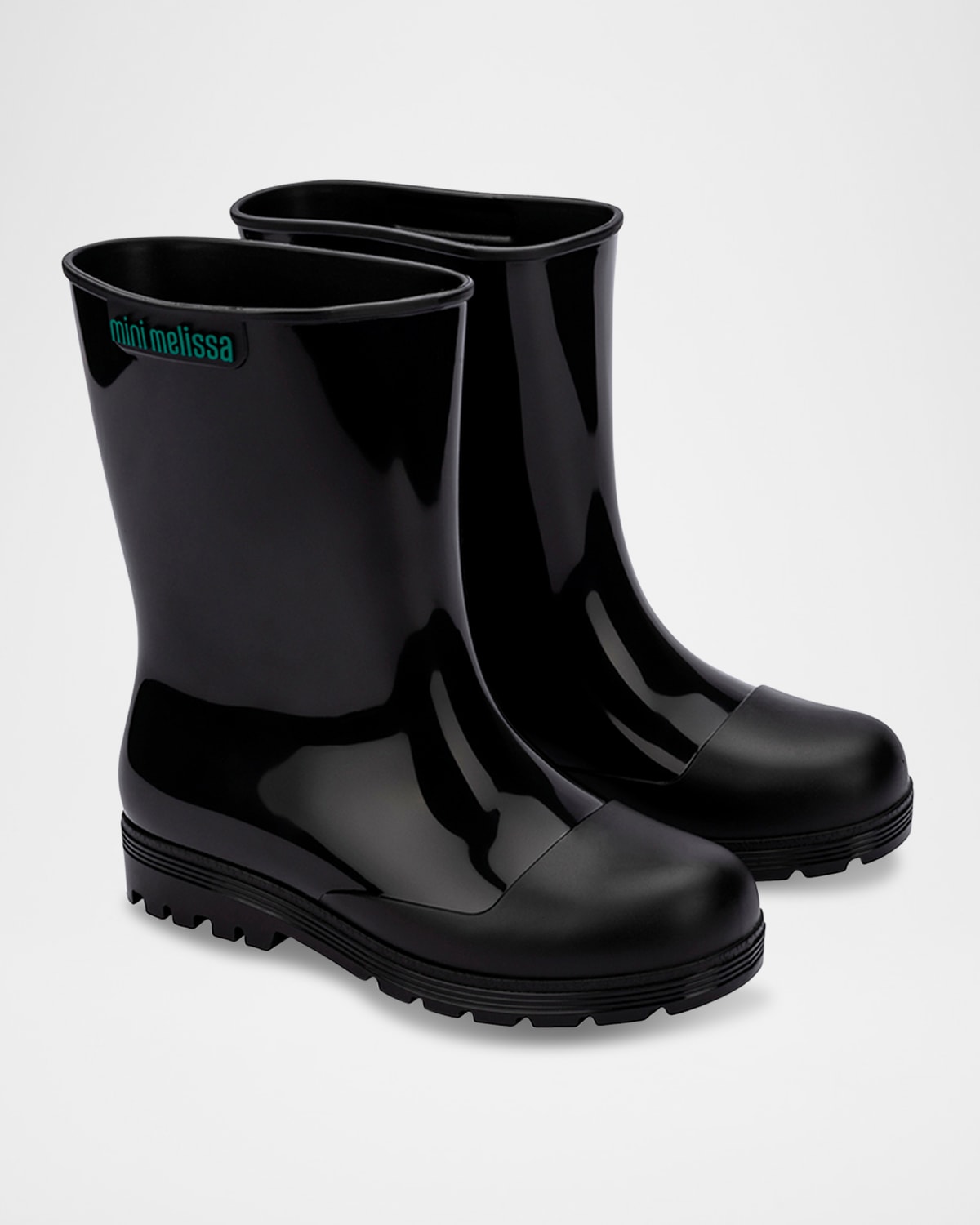 Melissa Girl's Slip-on Rain Boots, Baby/kids In Black