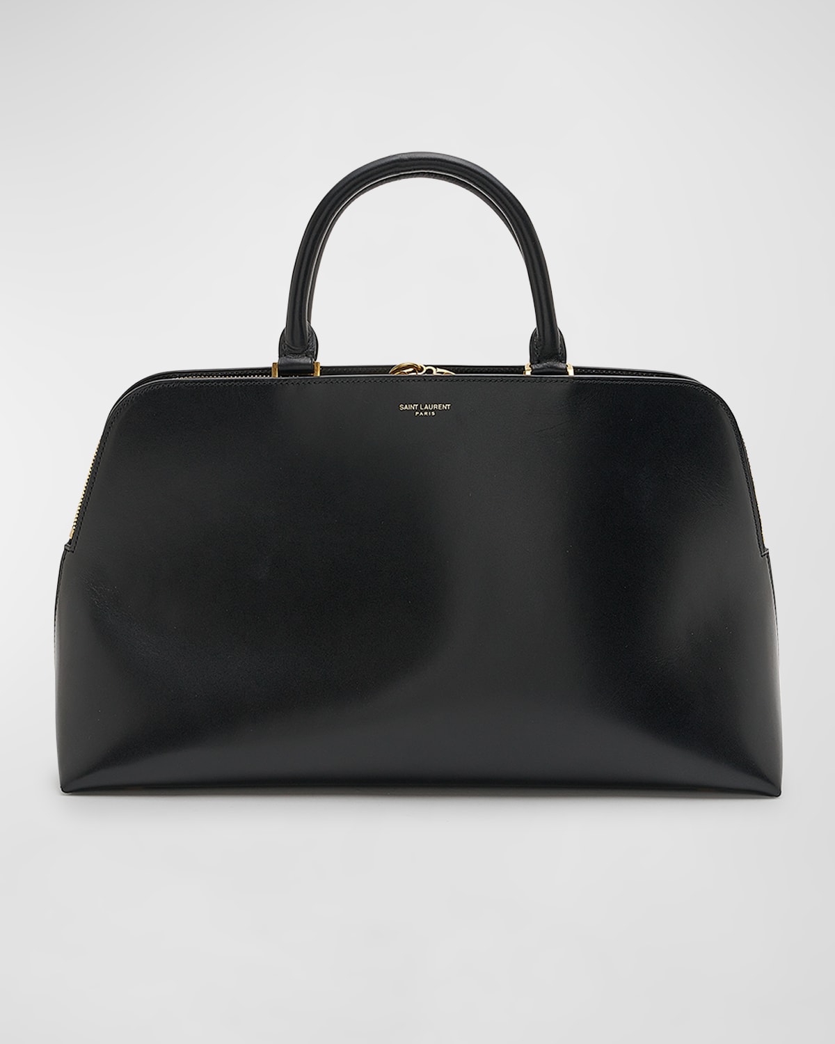 SAINT LAURENT SAC DE JOUR DOCTOR TOP-HANDLE BAG IN SMOOTH LEATHER