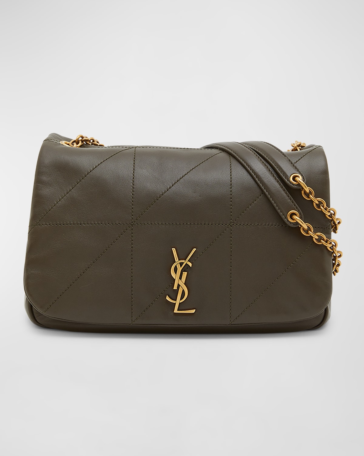 SAINT LAURENT JAMIE 4.3 SMALL YSL SHOULDER BAG IN QUILTED SMOOTH LEATHER
