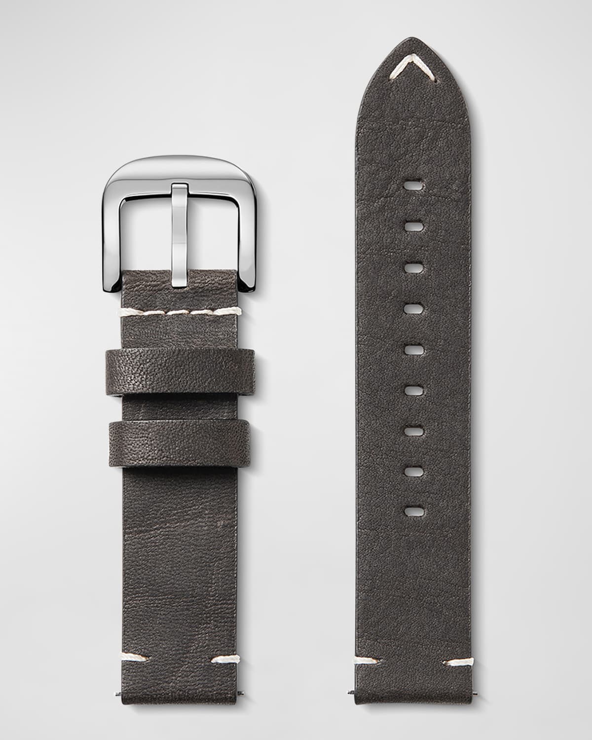 Men's Leather Watch Strap, 20mm