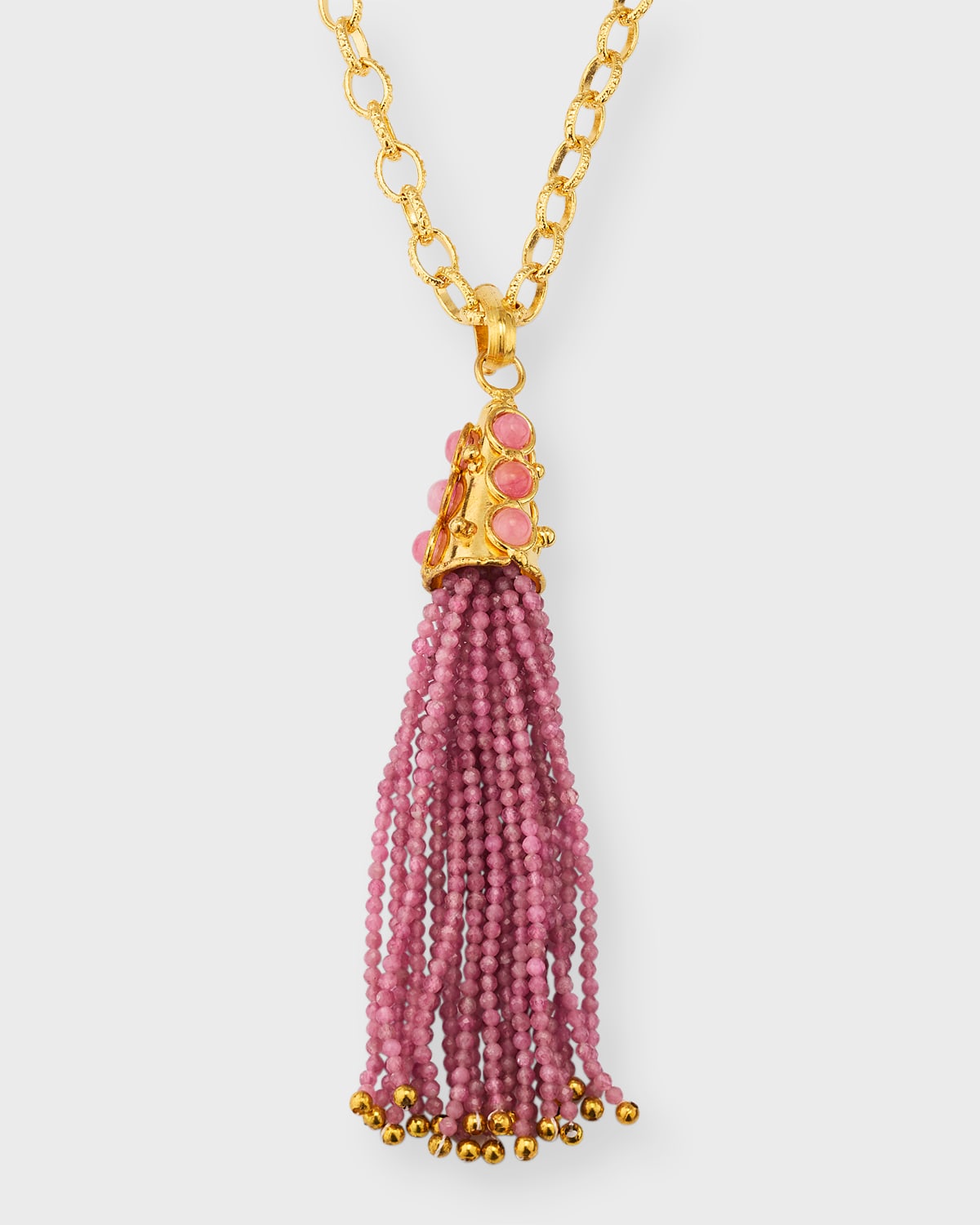 Gio Tassel Pendant Necklace