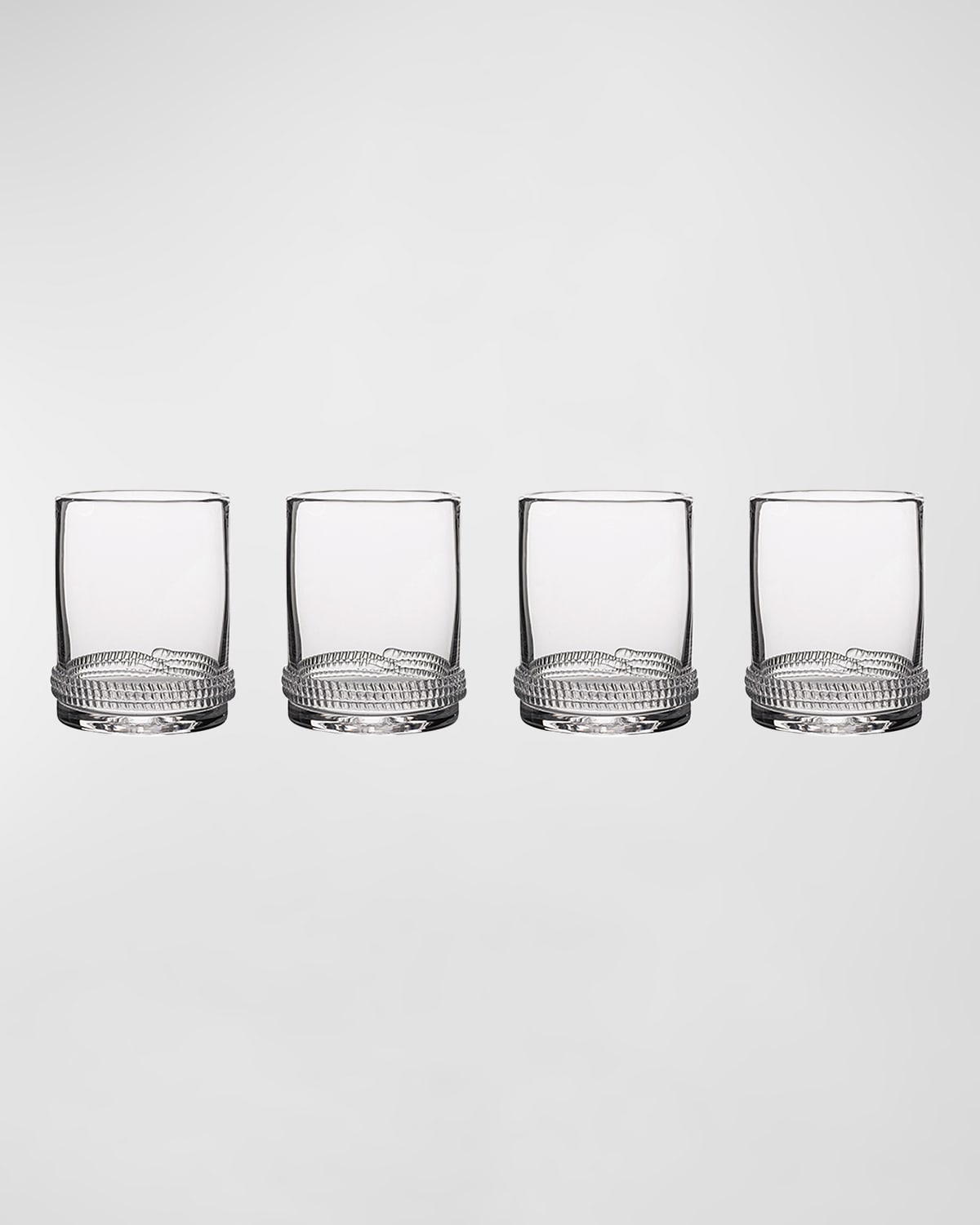 JULISKA DEAN DOUBLE OLD-FASHIONED GLASSES, SET OF 4