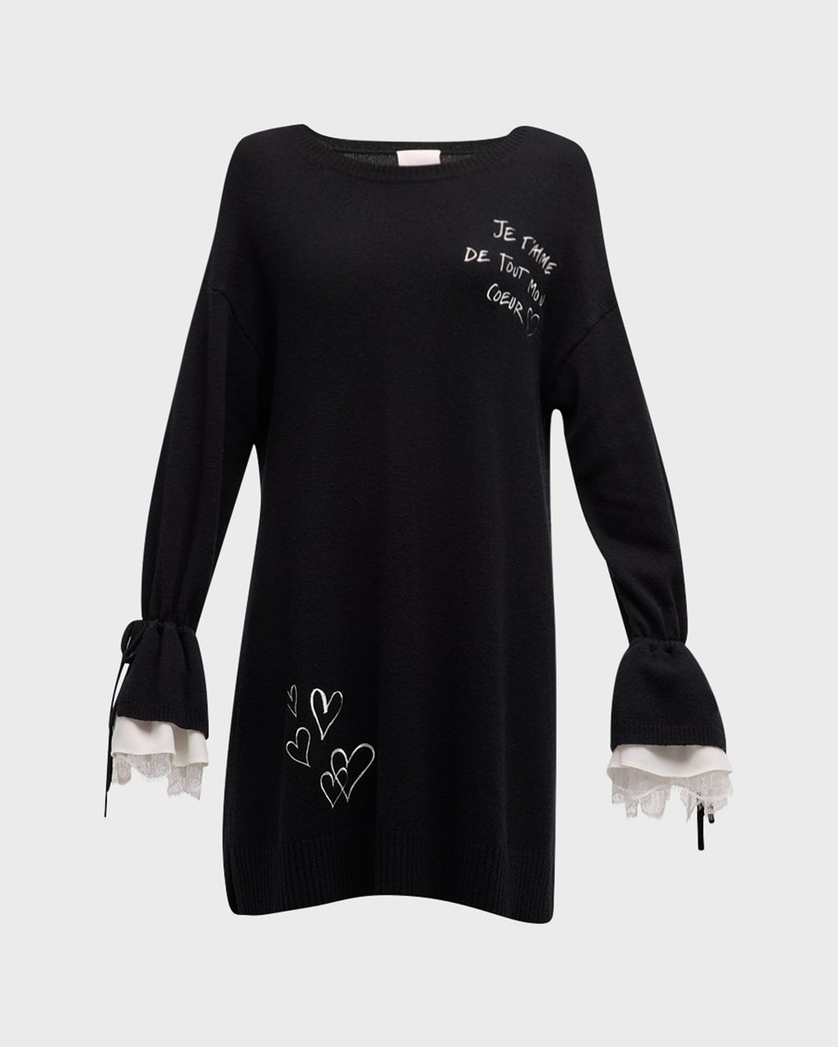 Embellished knitted dress new arrivals