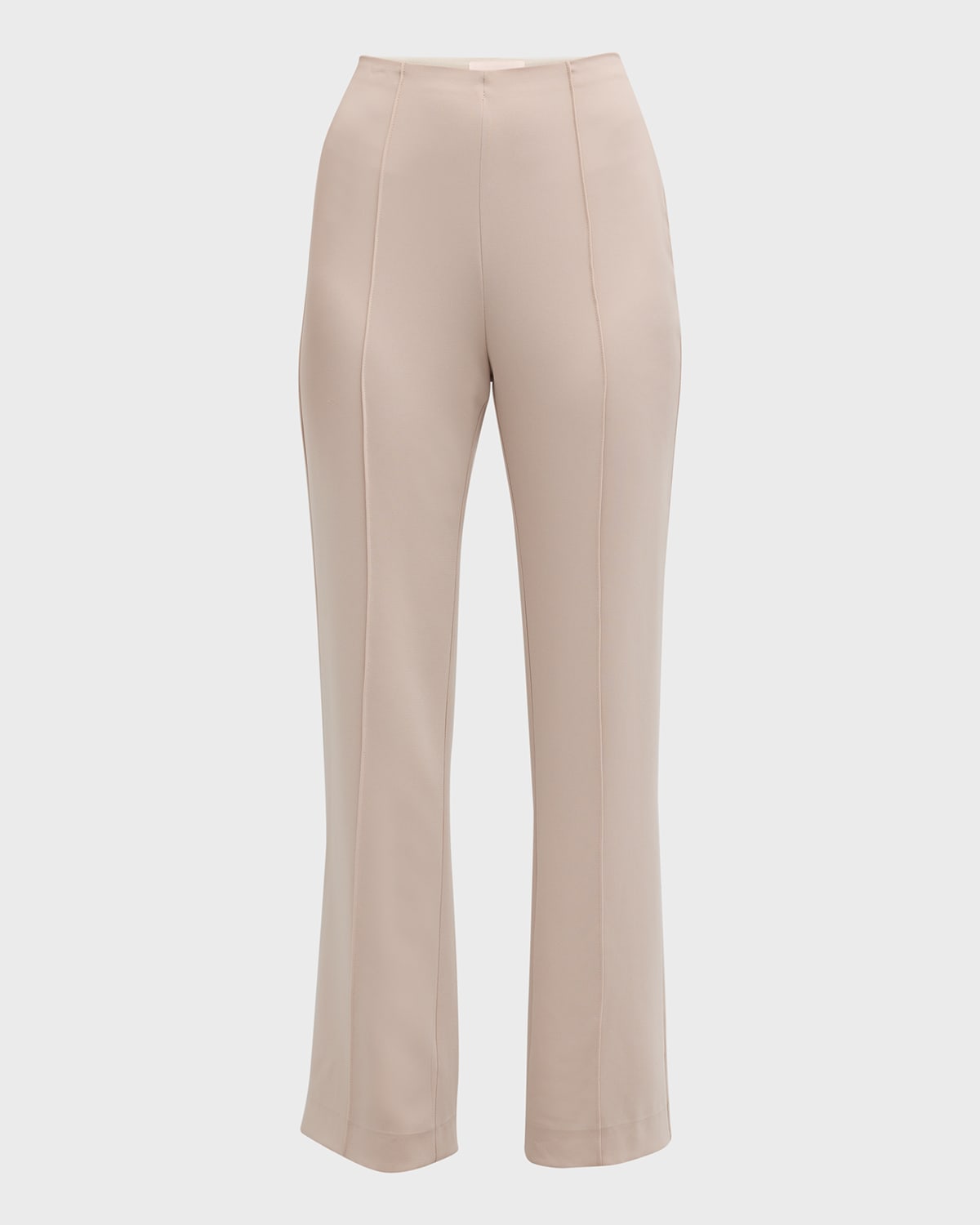 CINQ À SEPT BRIANNA SLIM STRAIGHT-LEG CREPE PANTS