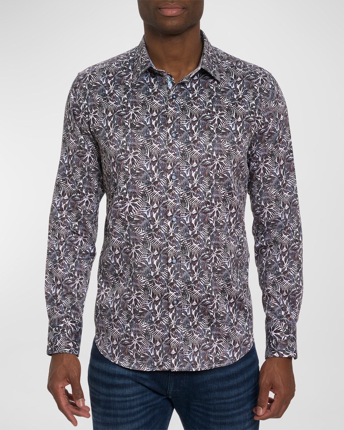 Robert Graham Aegean Stretch Button-up Shirt In Multi