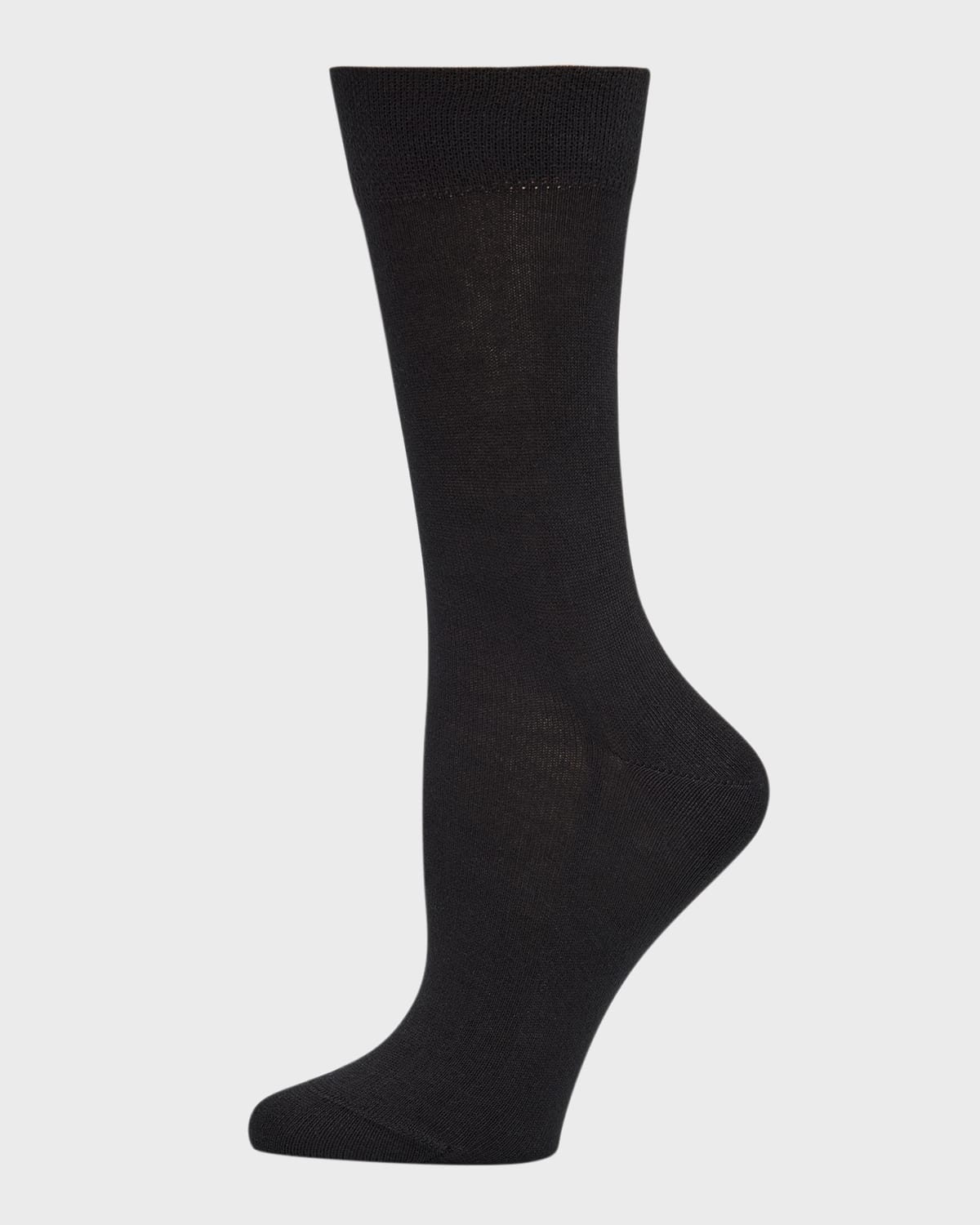 Falke Sensitive London Crew Socks In Black