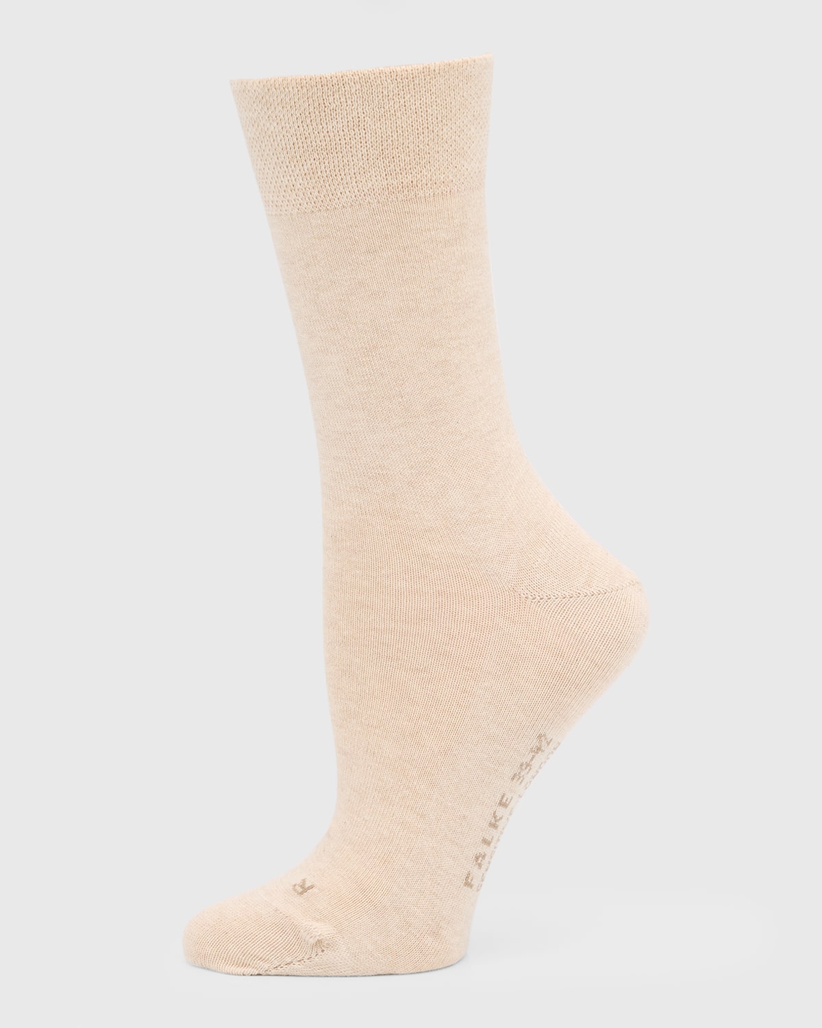 Falke Sensitive London Crew Socks In Sand