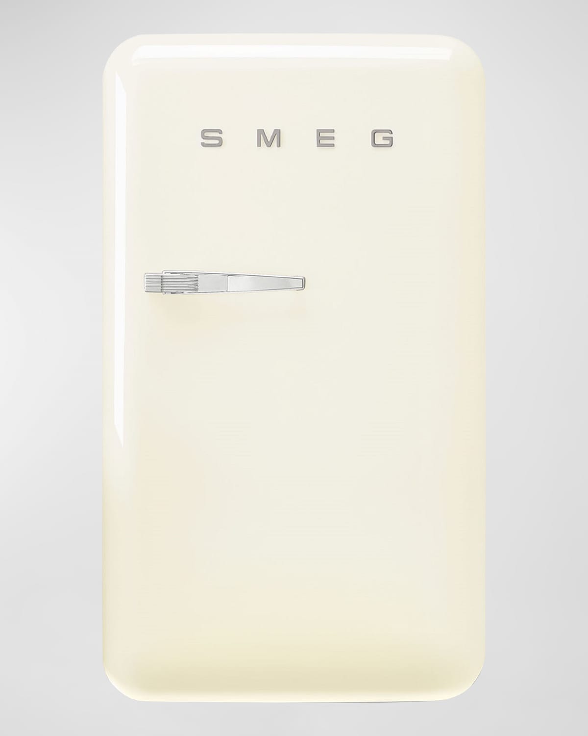 Shop Smeg Fab10 Retro-style Mini Fridge, Right Hinge In Cream
