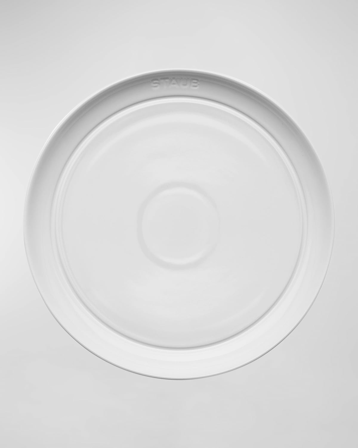 Shop Staub Ceramic Salad Plates, Set Of 4 In White