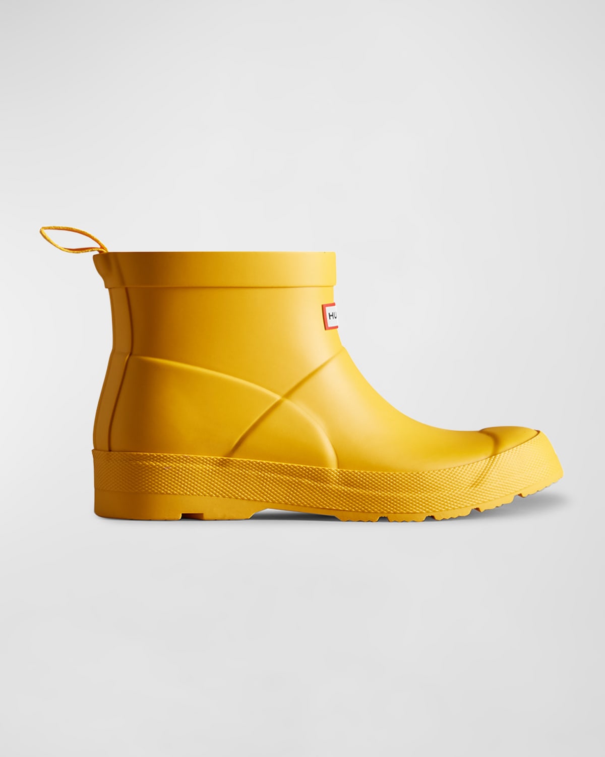 Shop Hunter Kid's Rubber Short Rain Boots, Baby/kids In Yellow