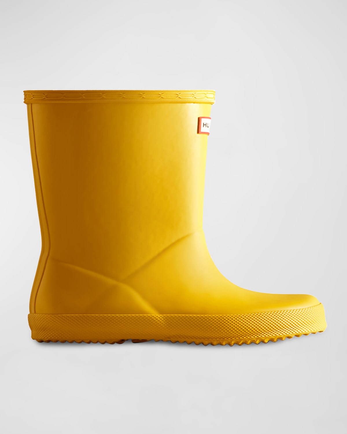 Shop Hunter Kid's Classic Leather Rain Boots, Baby/toddler/kids In Yellow