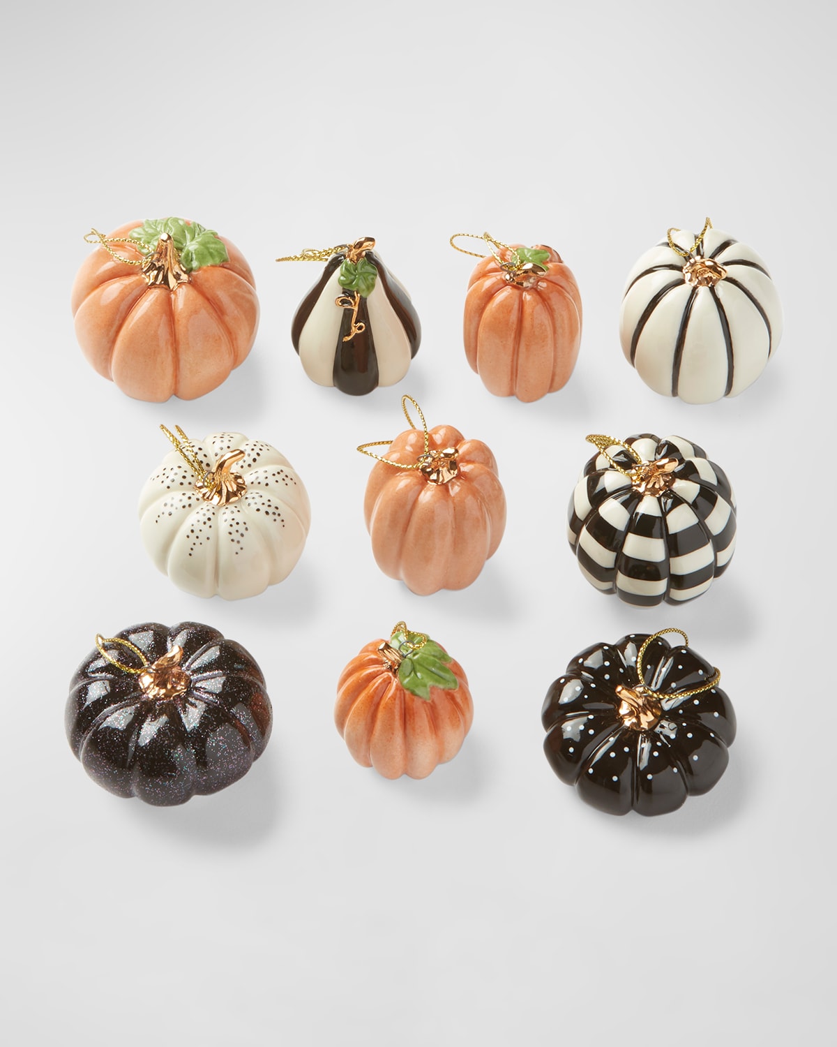 Lenox Mini Pumpkin 10-piece Ornament Set