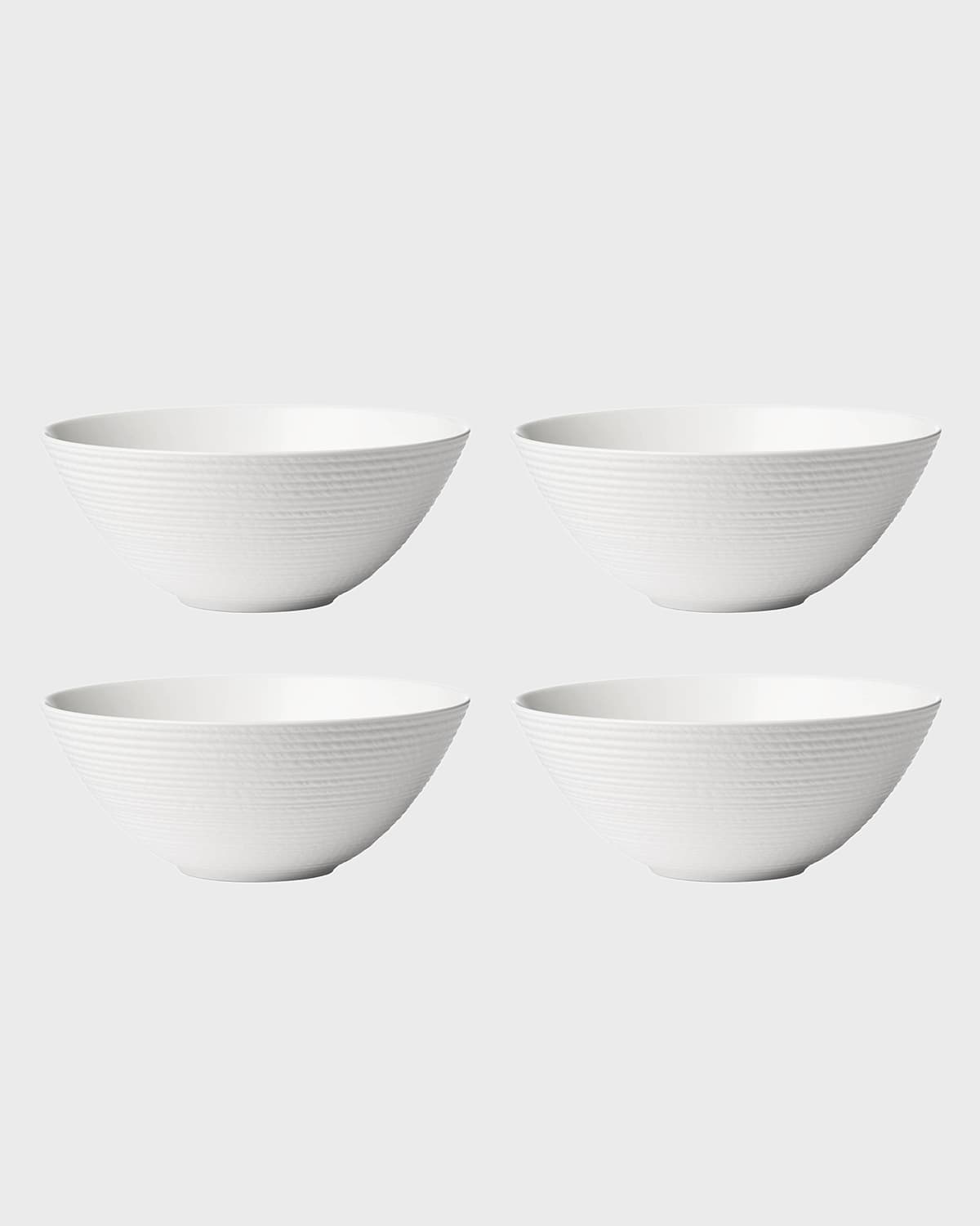 LENOX LX COLLECTIVE WHITE ALL-PURPOSE BOWLS, SET OF 4