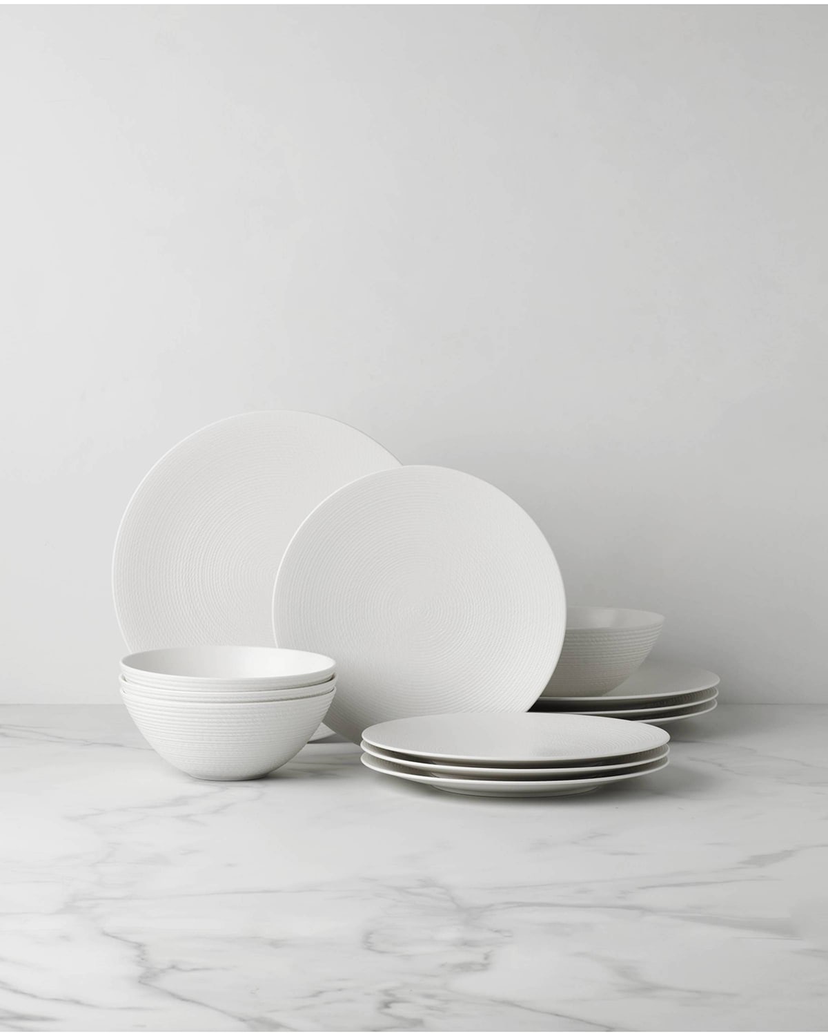 Lenox Lx Collective 12 Piece Set In White